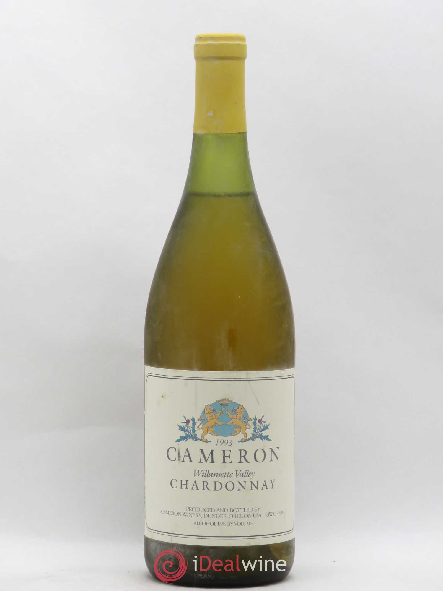 USA Chardonnay Cameron Willamette Valley 1993 - Posten von 1 Flasche - 0