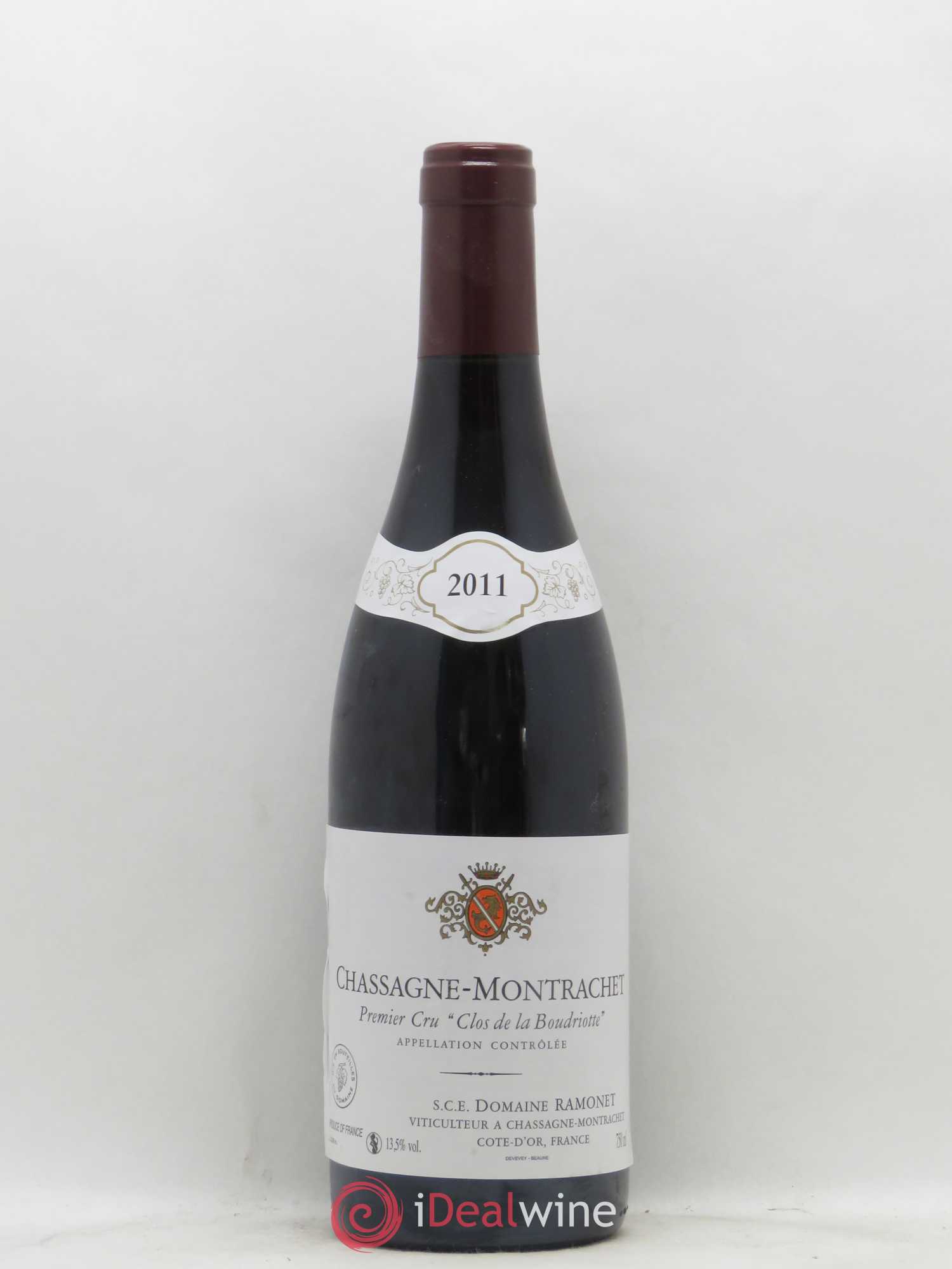 Chassagne-Montrachet 1er Cru Clos de la Boudriotte Ramonet (Domaine) 2011 - Lot de 1 bouteille - 0