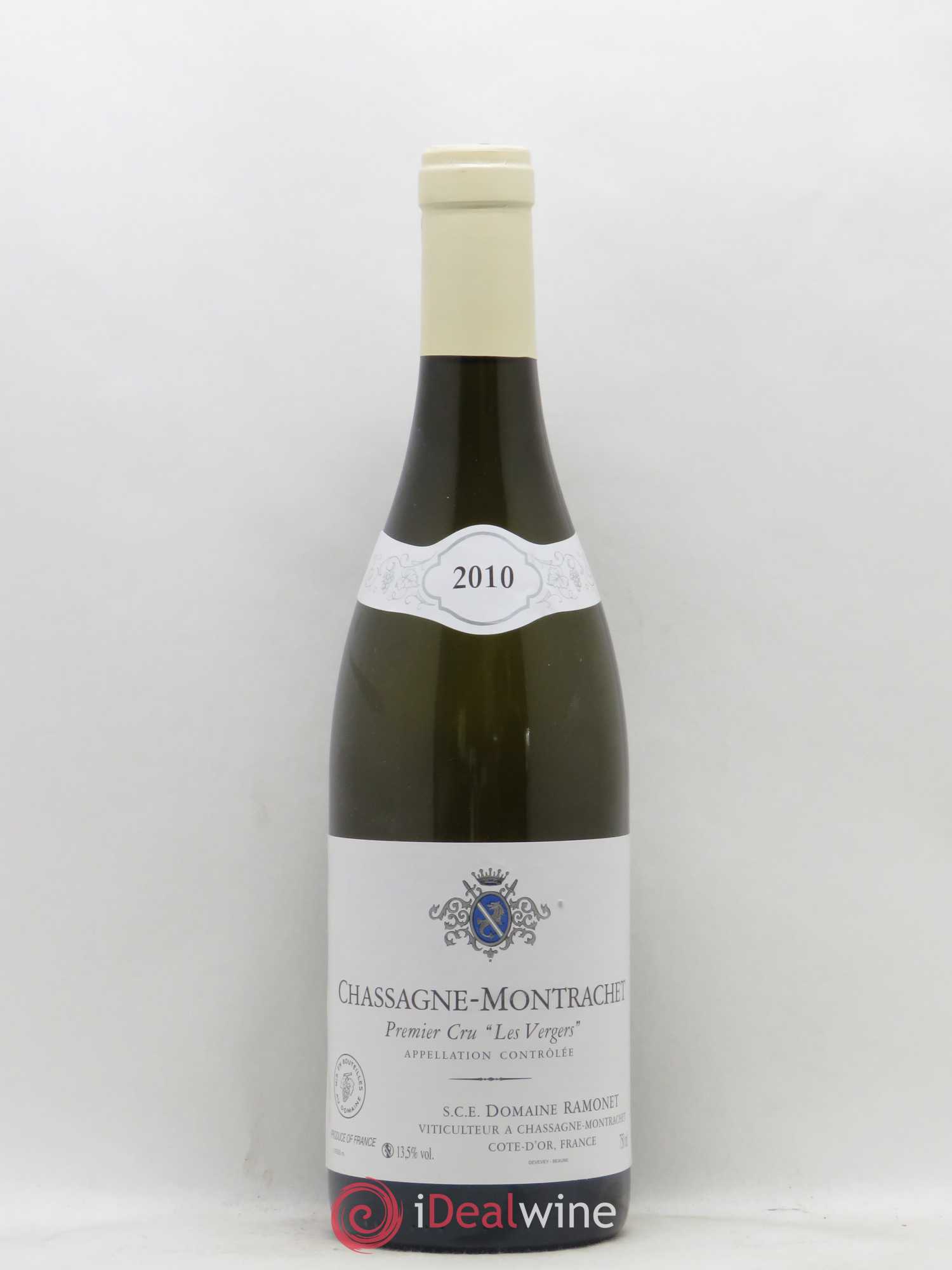 Chassagne-Montrachet 1er Cru Les Vergers Ramonet (Domaine) 2010 - Posten von 1 Flasche - 0