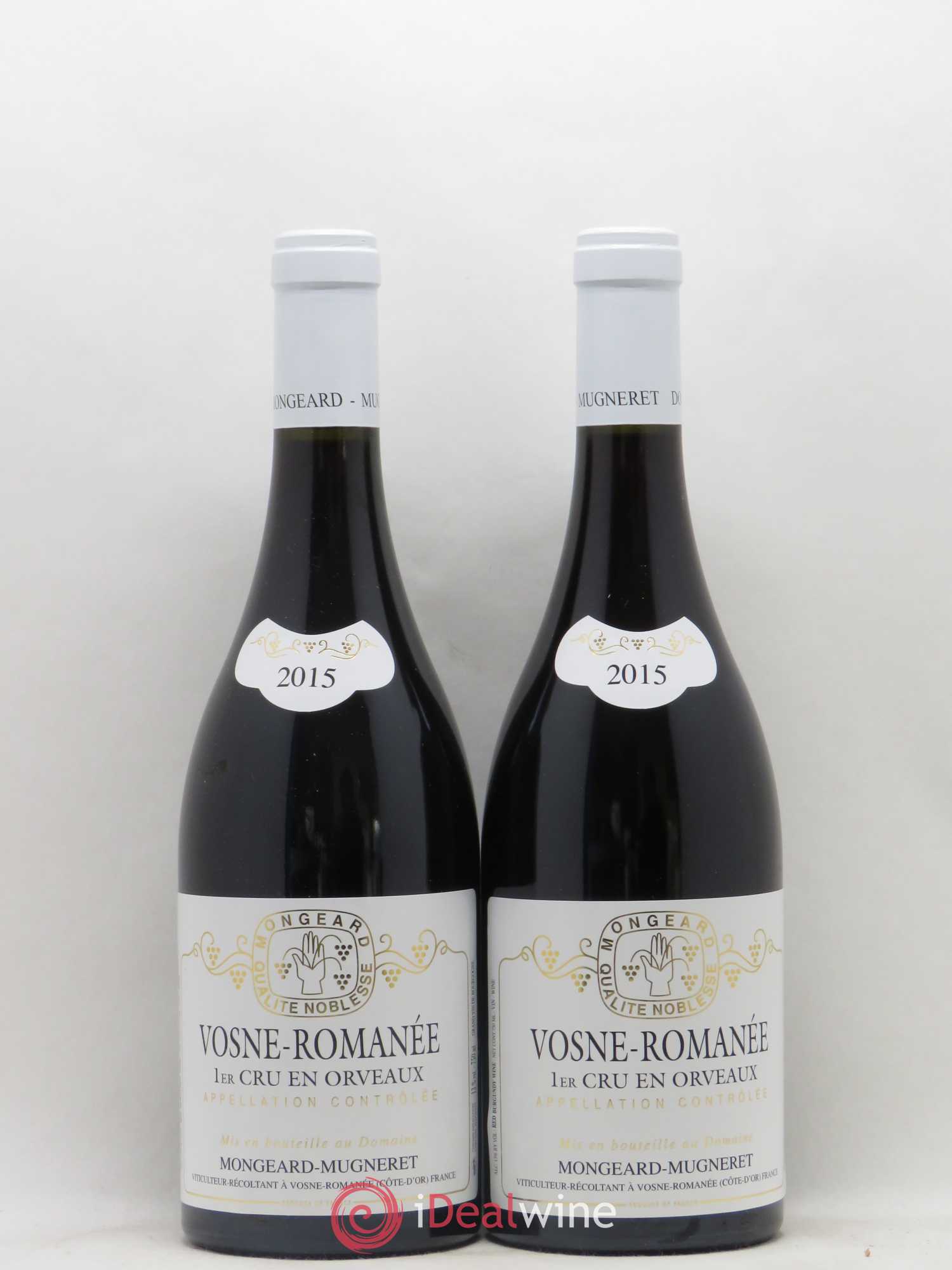 Vosne-Romanée 1er Cru En Orveaux Mongeard-Mugneret (Domaine) 2015 - Lot de 2 bouteilles - 0
