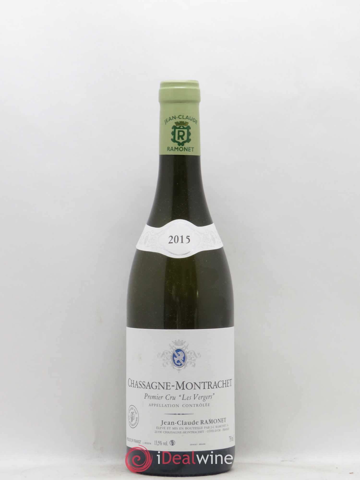 Chassagne-Montrachet 1er Cru Les Vergers Ramonet (Domaine) 2015 - Posten von 1 Flasche - 0