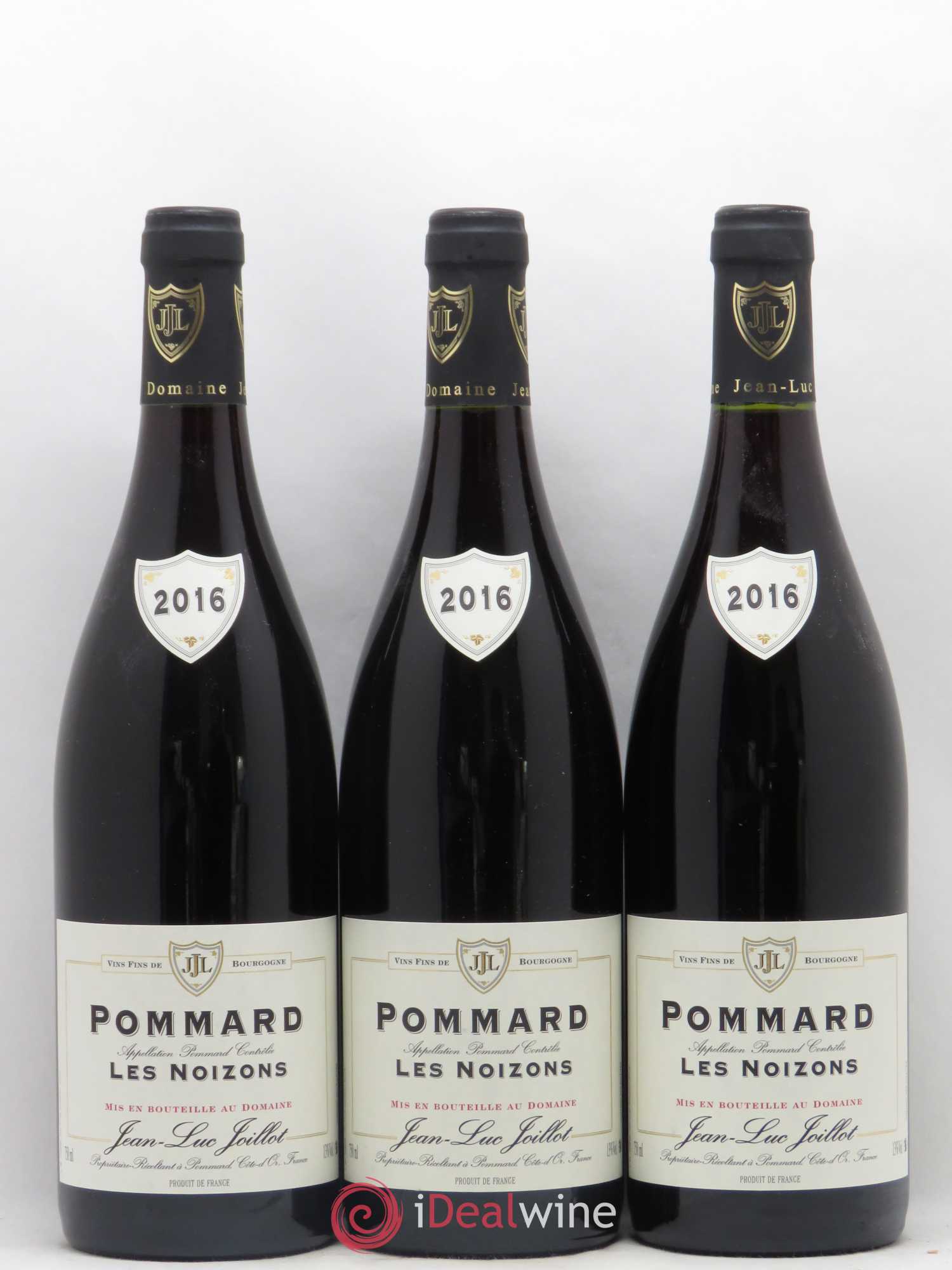 Pommard Les Noizons Jean-Luc Joillot 2016 - Lot de 3 bouteilles - 0