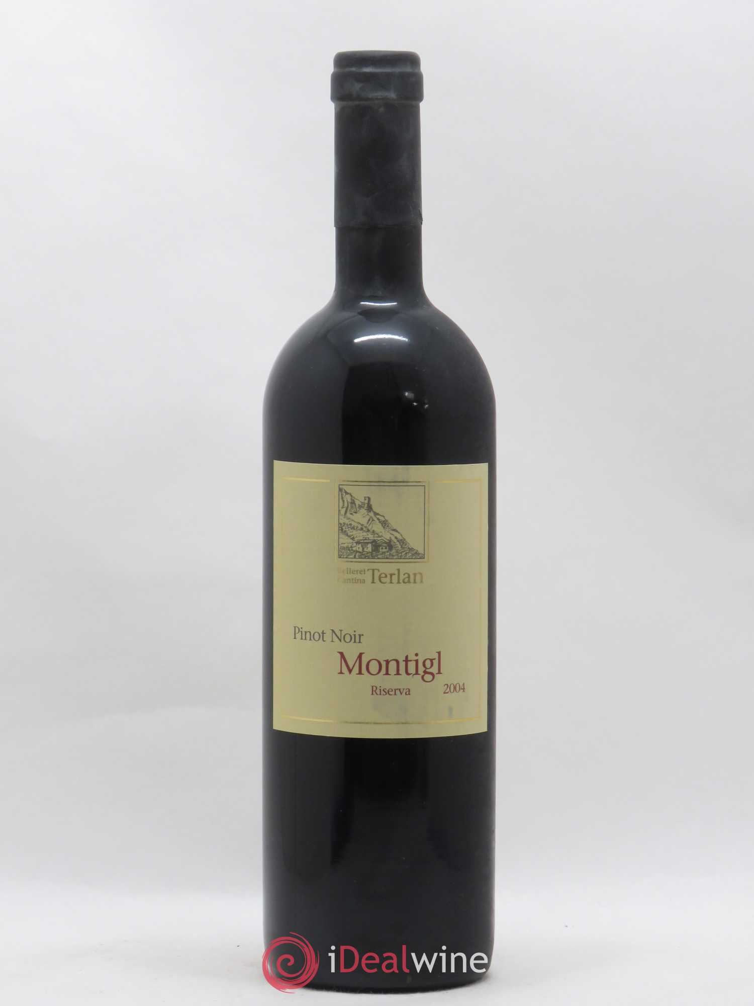 Italie Sudtirol Alto Adige Montigl Pinot Noir Riserva Cantina Terlano 2004 - Posten von 1 Flasche - 0