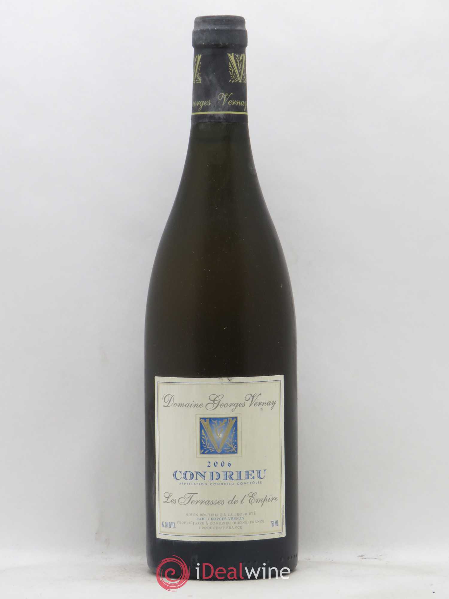 Condrieu Terrasses de l'Empire Georges Vernay 2006 - Lot de 1 bouteille - 0