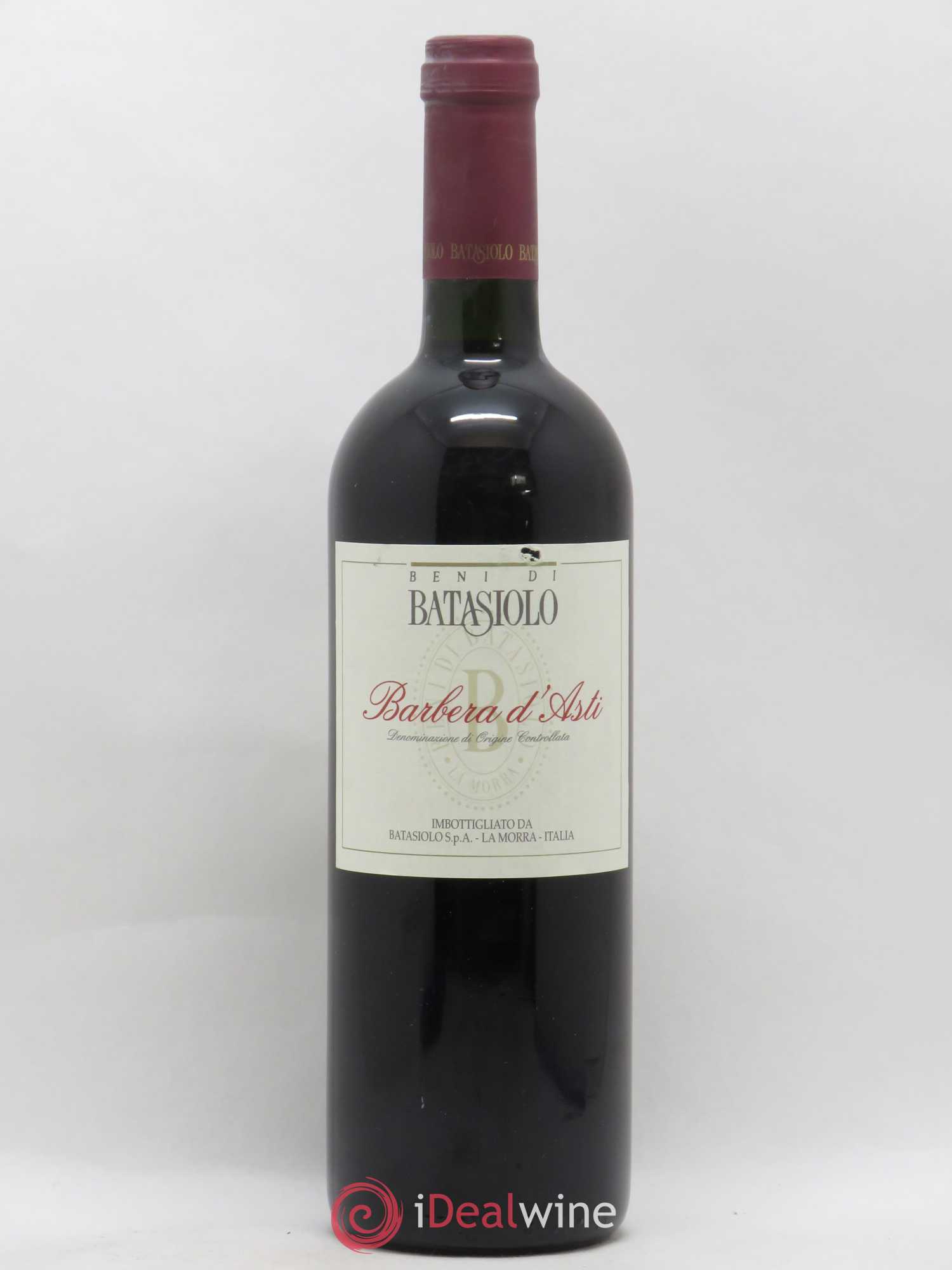 Italie Barbera d'Asti Beni di Bastasiolo 2000 - Posten von 1 Flasche - 0