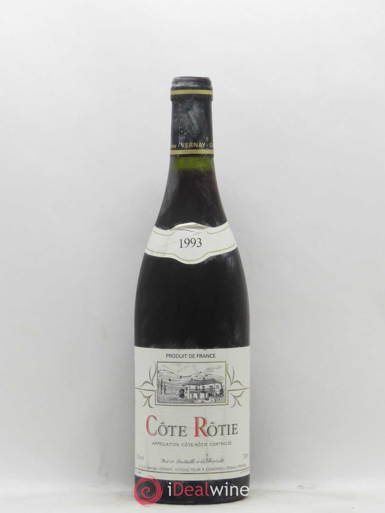 Côte-Rôtie Georges Vernay 1993 - Lot de 1 bouteille - 0