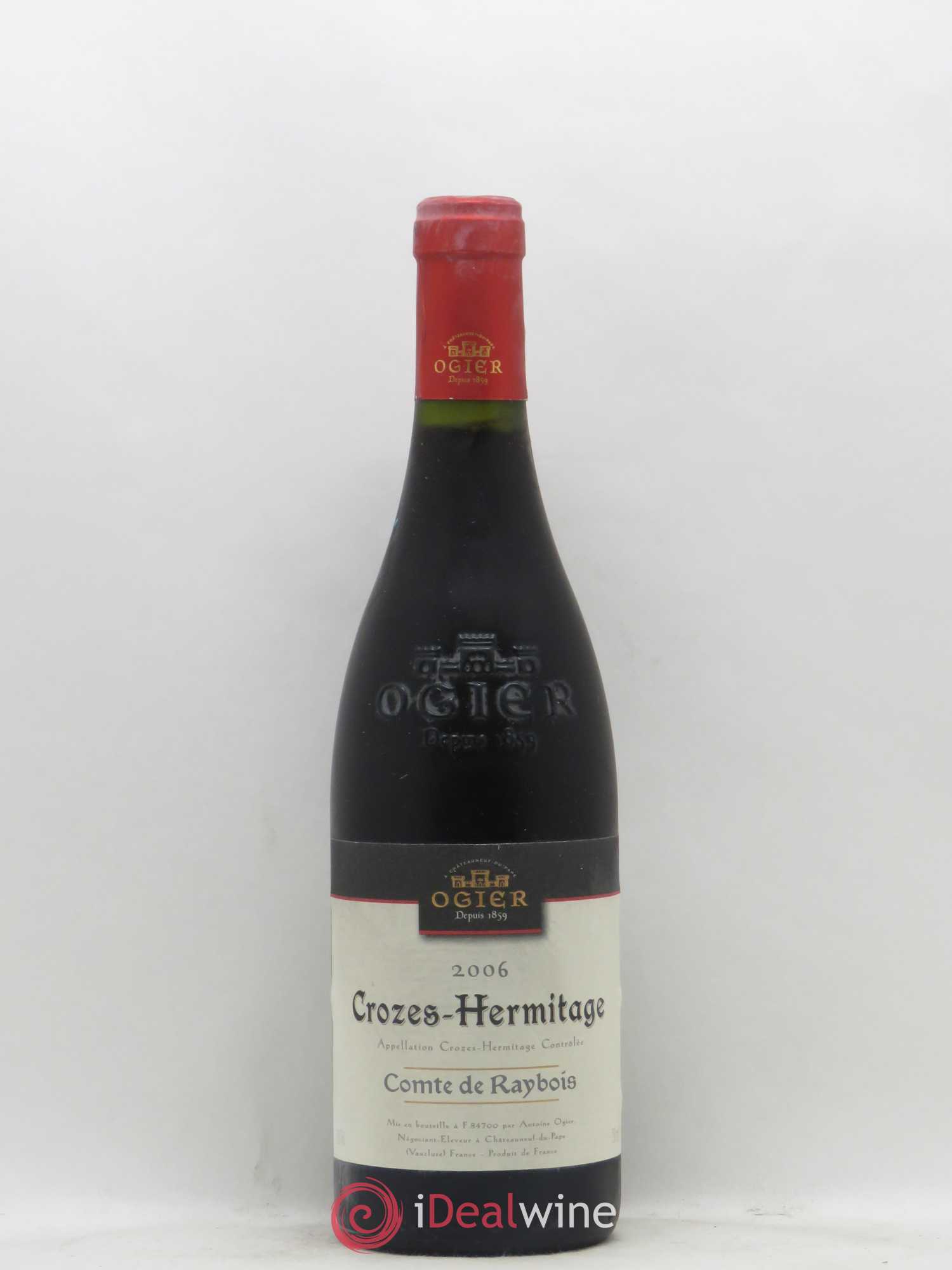 Crozes-Hermitage Comte de Raybois (sans prix de réserve) 2006 - Posten von 1 Flasche - 0