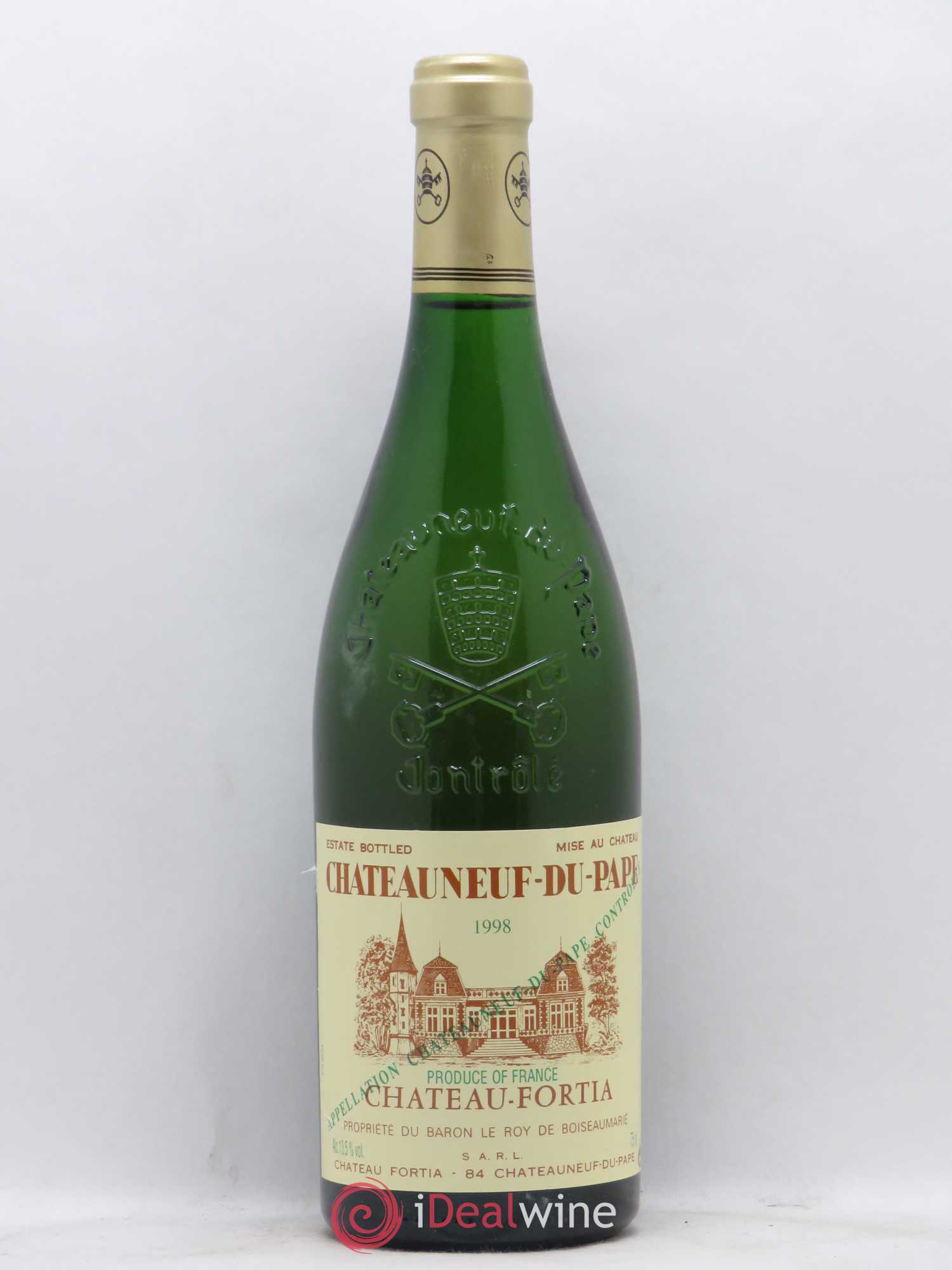 Châteauneuf-du-Pape Château Fortia 1998 - Posten von 1 Flasche - 0
