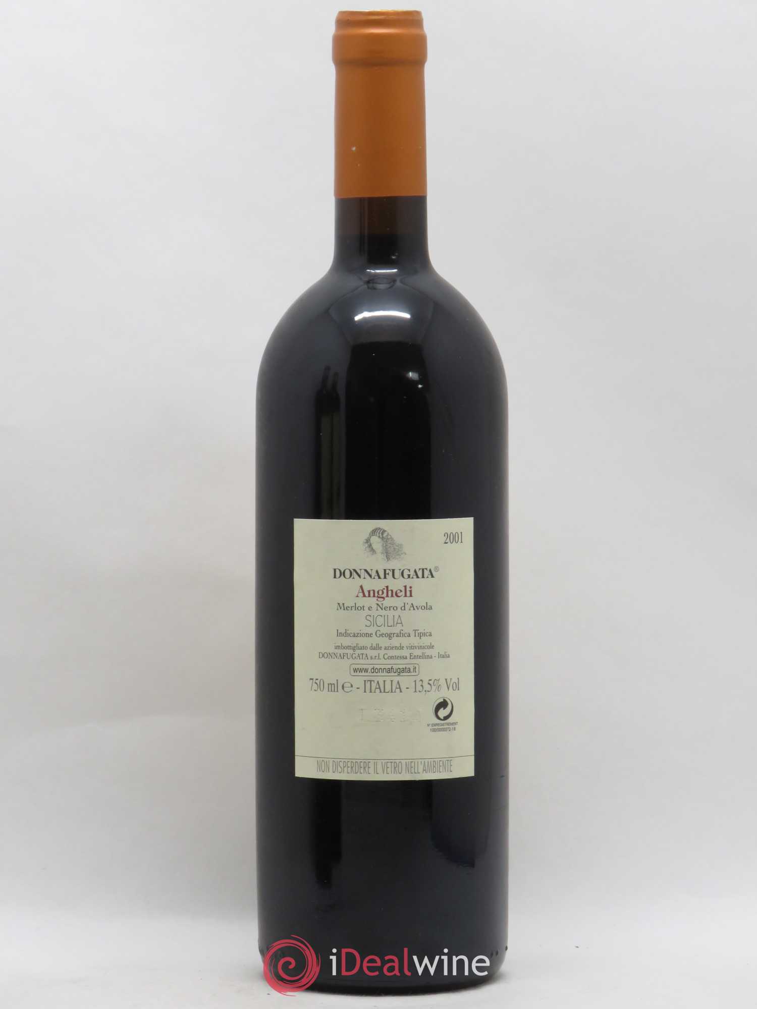 Italie IGT Sicilia Donnafugata Angheli 2001 - Posten von 1 Flasche - 1