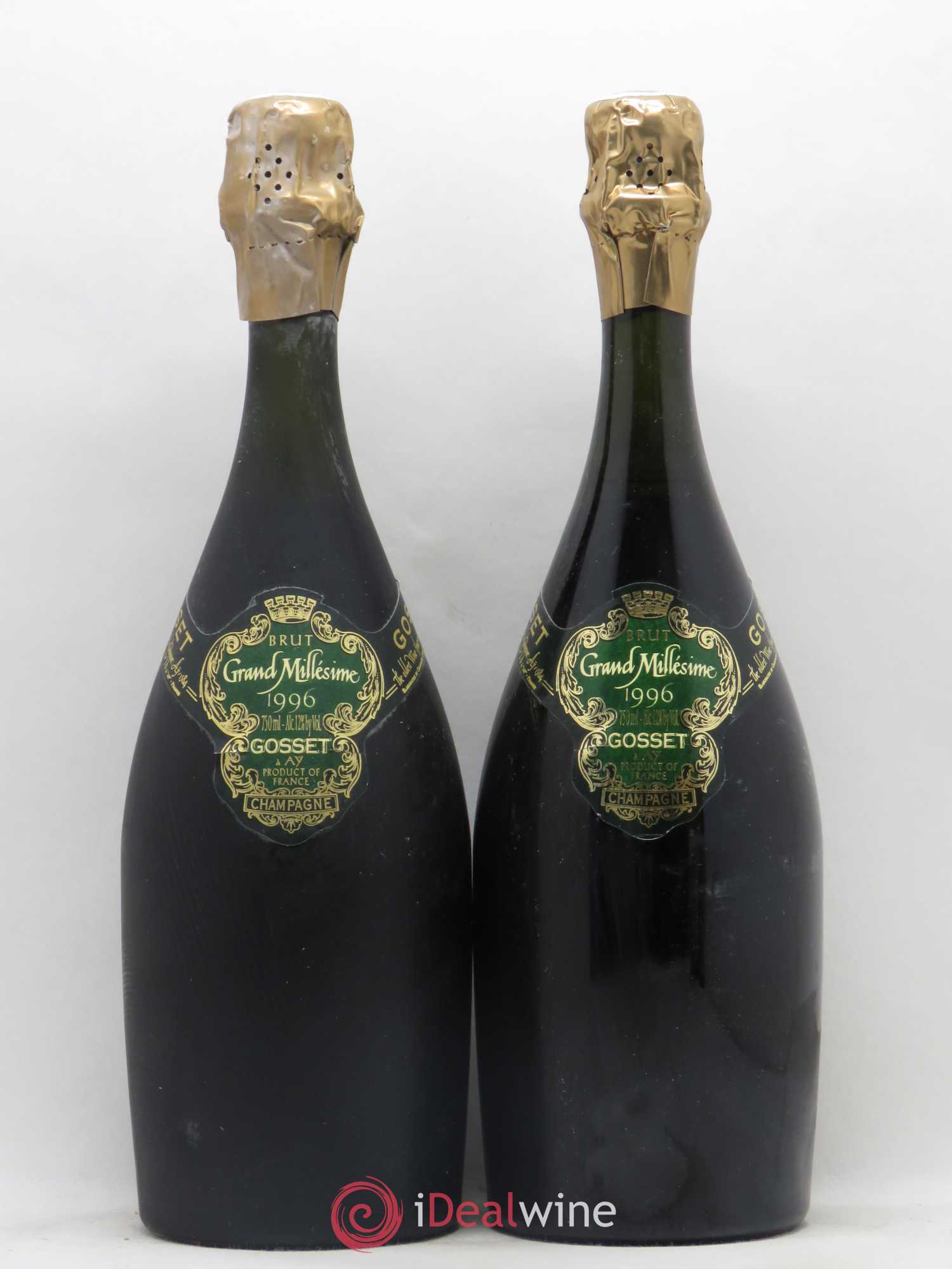 Grand Millésime Gosset 1996 - Lot de 2 bouteilles - 0