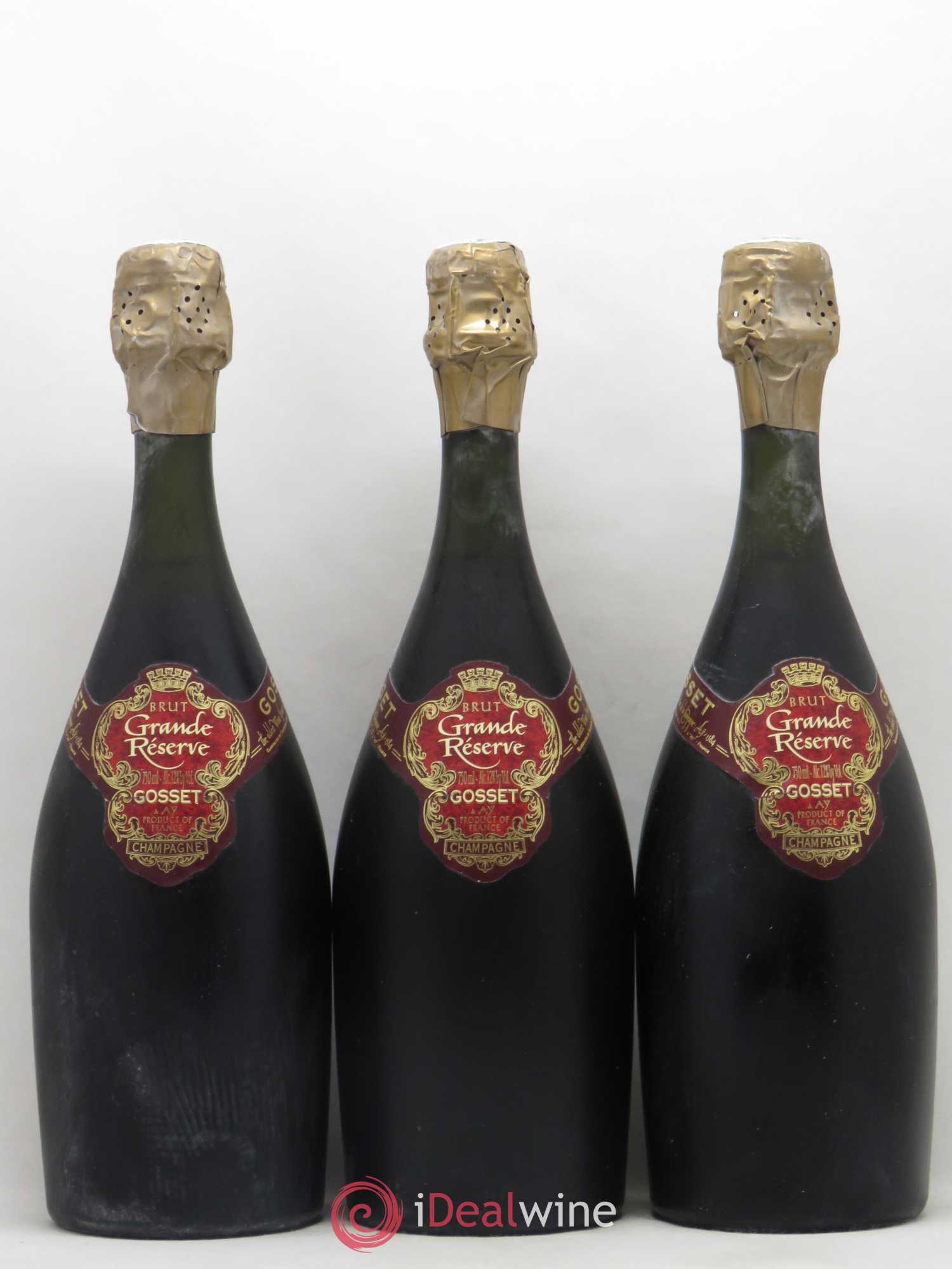 Grande Réserve Gosset - Lot de 3 bouteilles - 0
