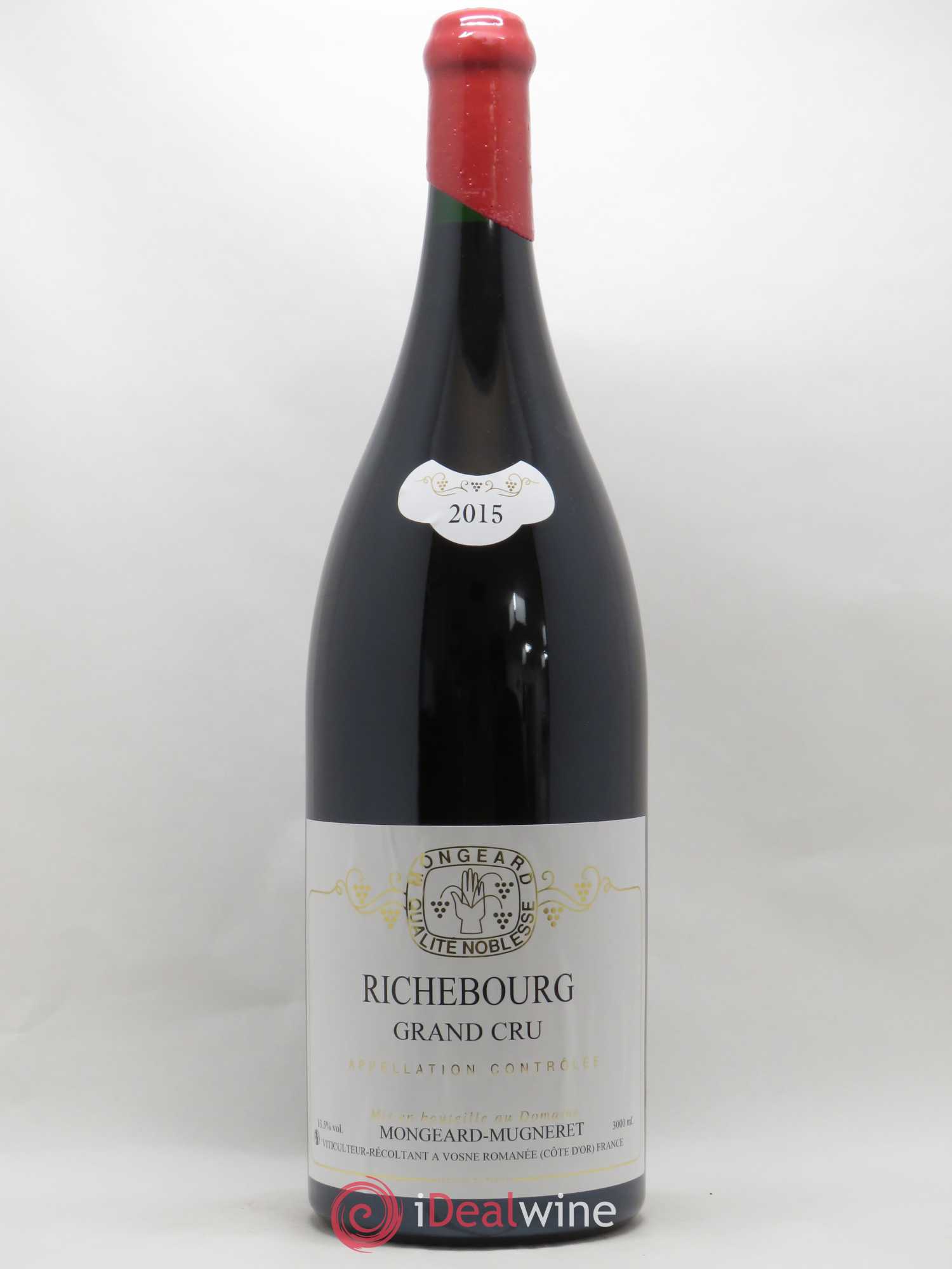 Richebourg Grand Cru Mongeard-Mugneret (Domaine) 2015 - Lot de 1 double magnum - 0
