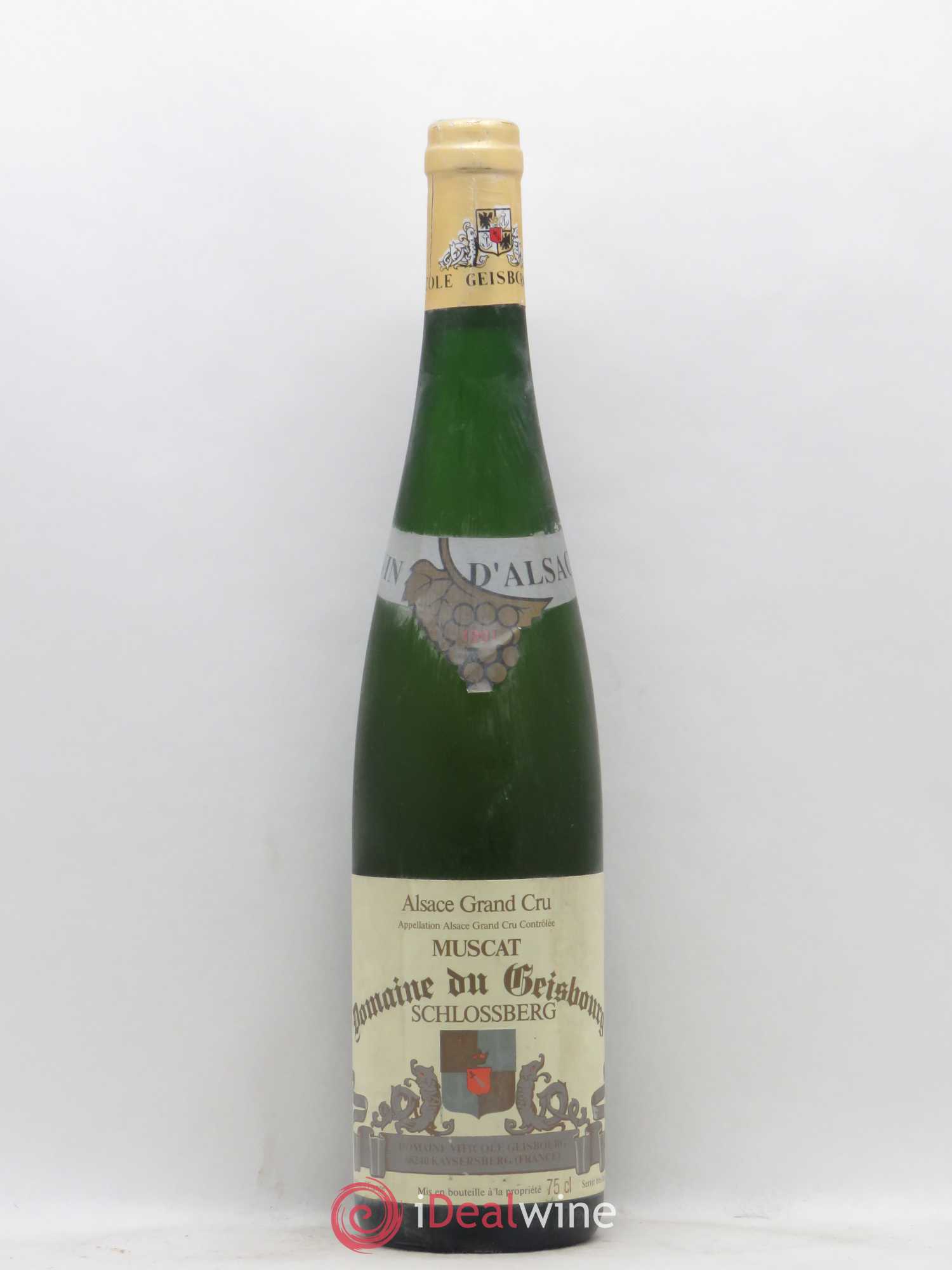 Alsace Muscat Grand Cru Schlossberg Domaine du Geisbourg 1991 - Lot de 1 bouteille - 0