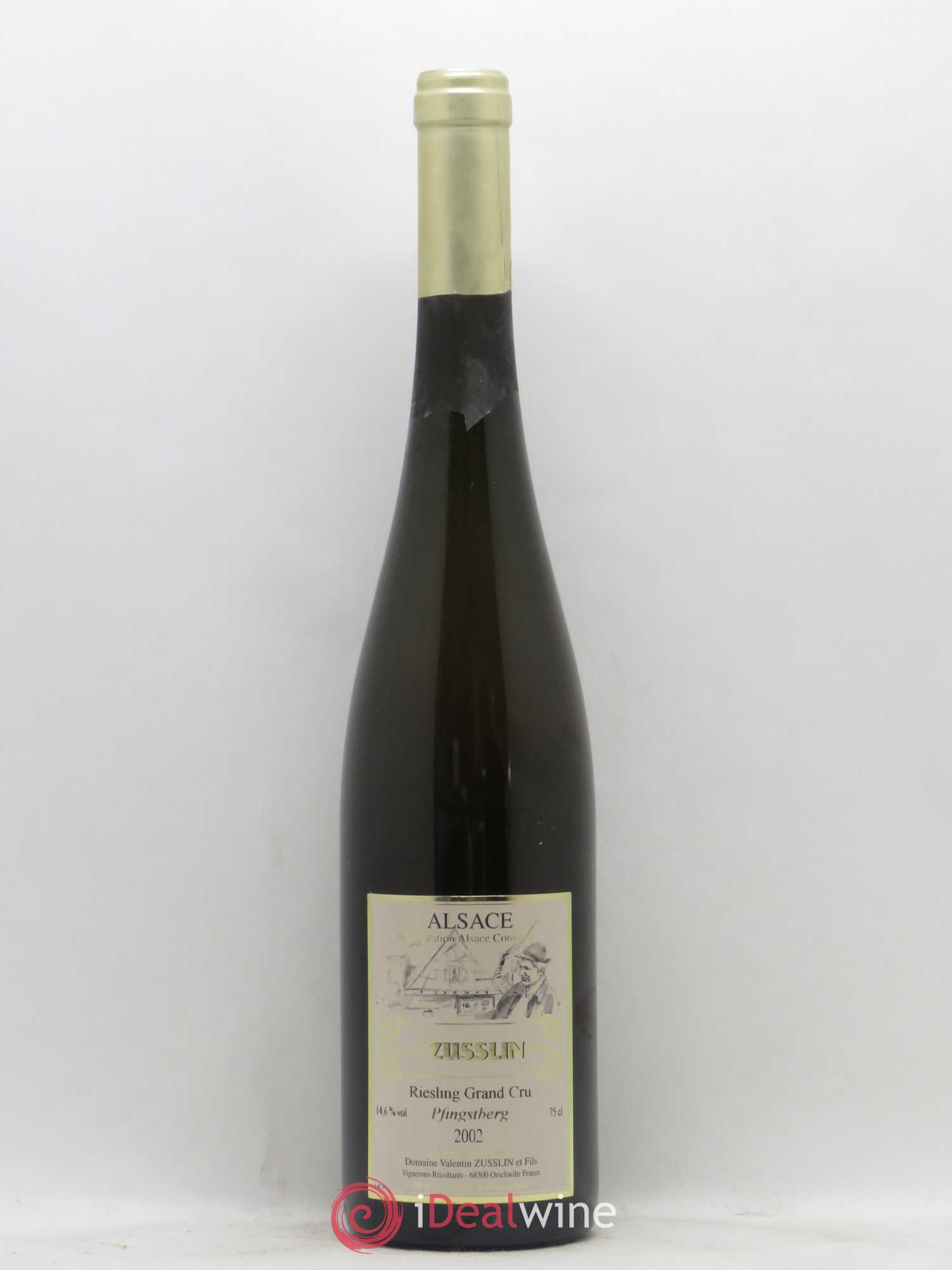 Riesling Grand Cru Pfingstberg Valentin Züsslin 2002 - Posten von 1 Flasche - 0