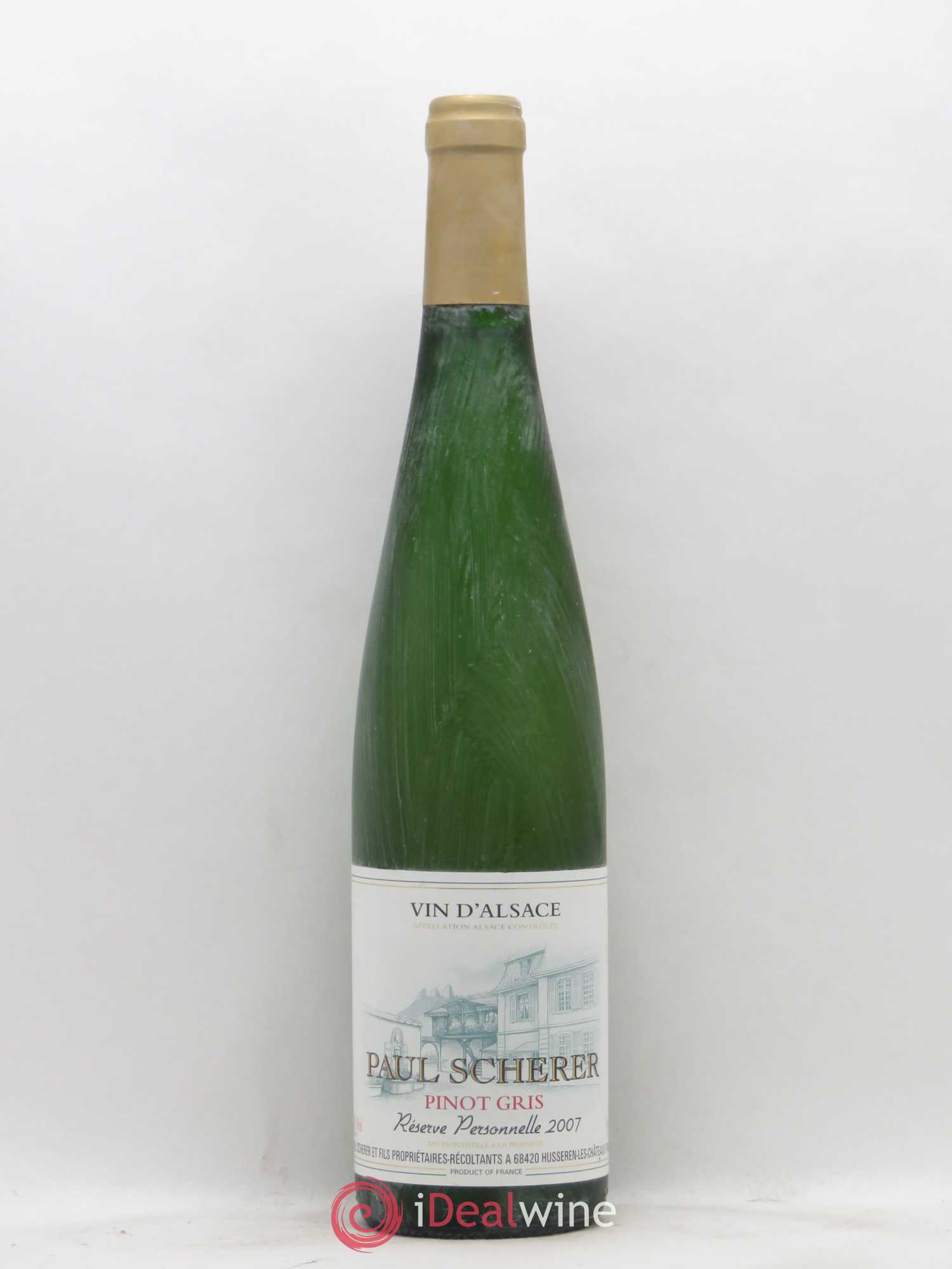 Pinot Gris Réserve Personnelle Paul Scherer (sans prix de réserve) 2007 - Posten von 1 Flasche - 0