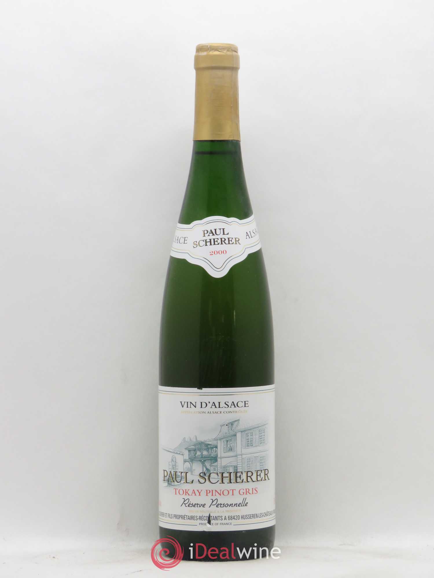 Pinot Gris Réserve Personnelle Paul Scherer (sans prix de réserve) 2000 - Posten von 1 Flasche - 0