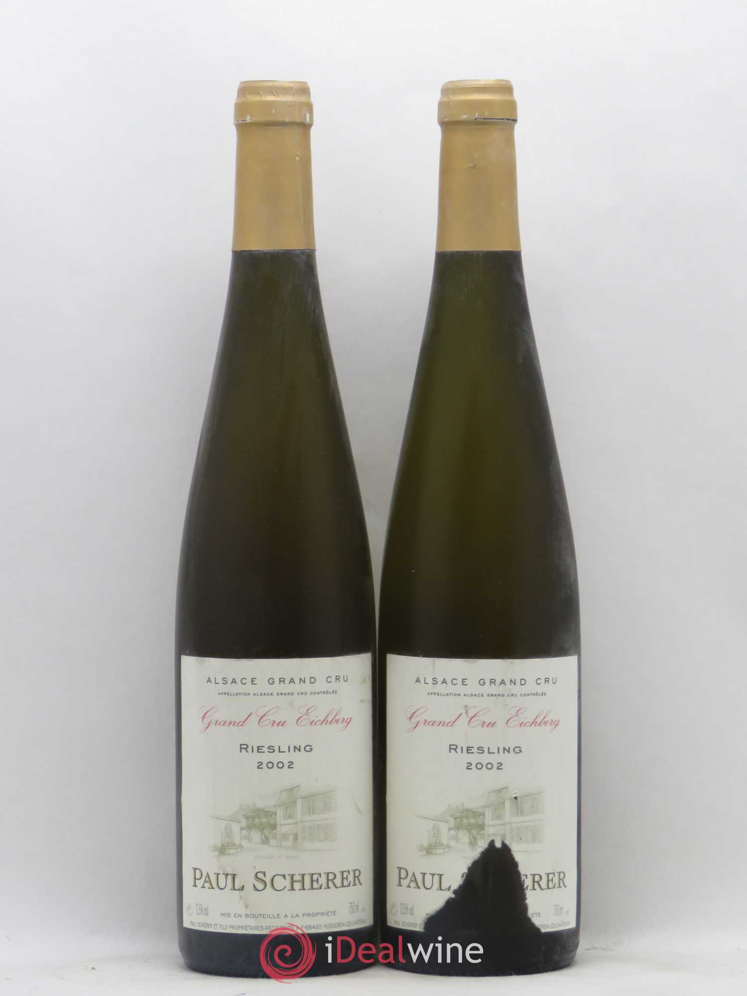 Riesling Grand Cru Eichberg Paul Scherer 2002 - Posten von 2 Flaschen - 0