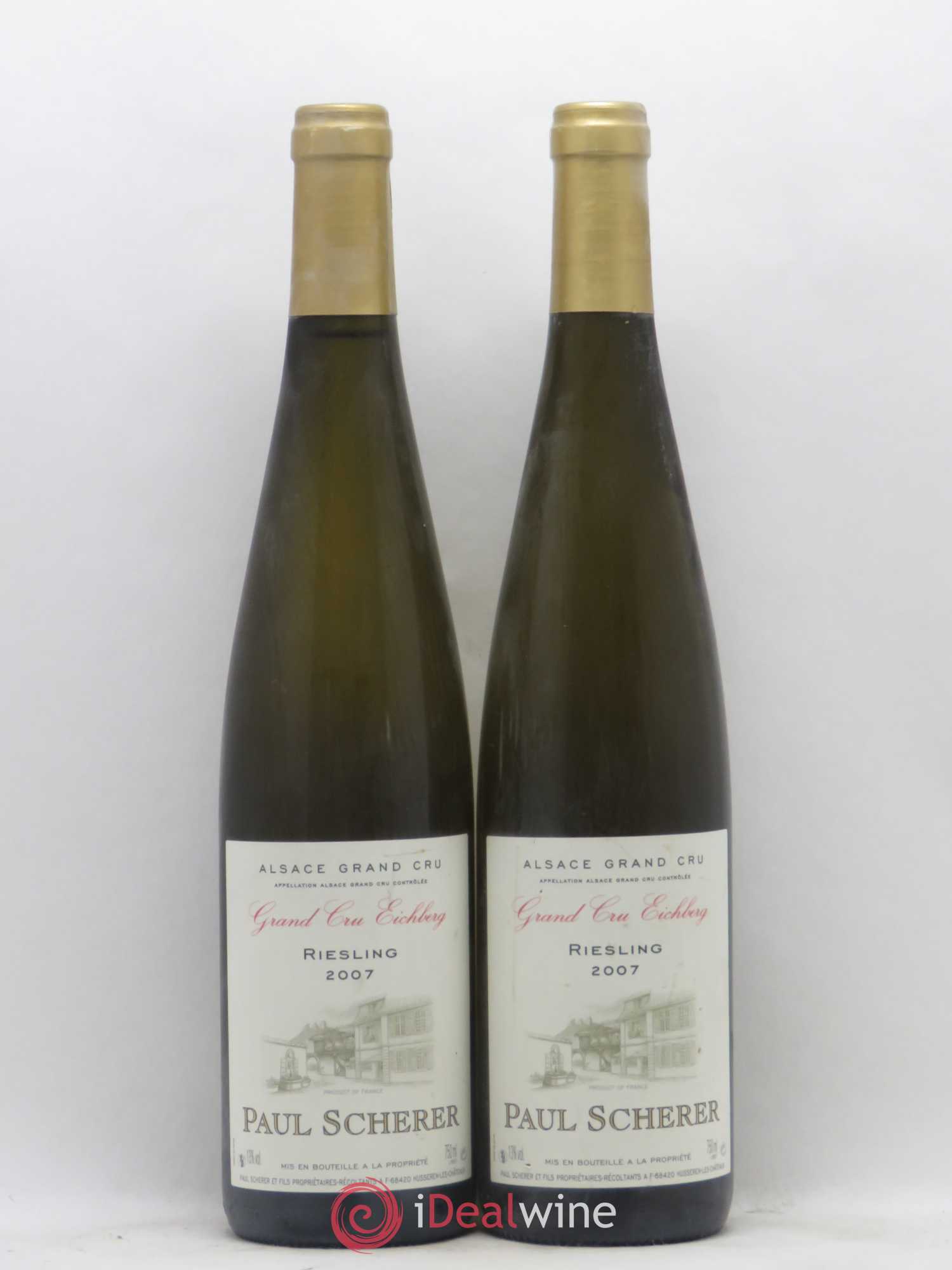 Riesling Grand Cru Eichberg Paul Scherer 2007 - Posten von 2 Flaschen - 0