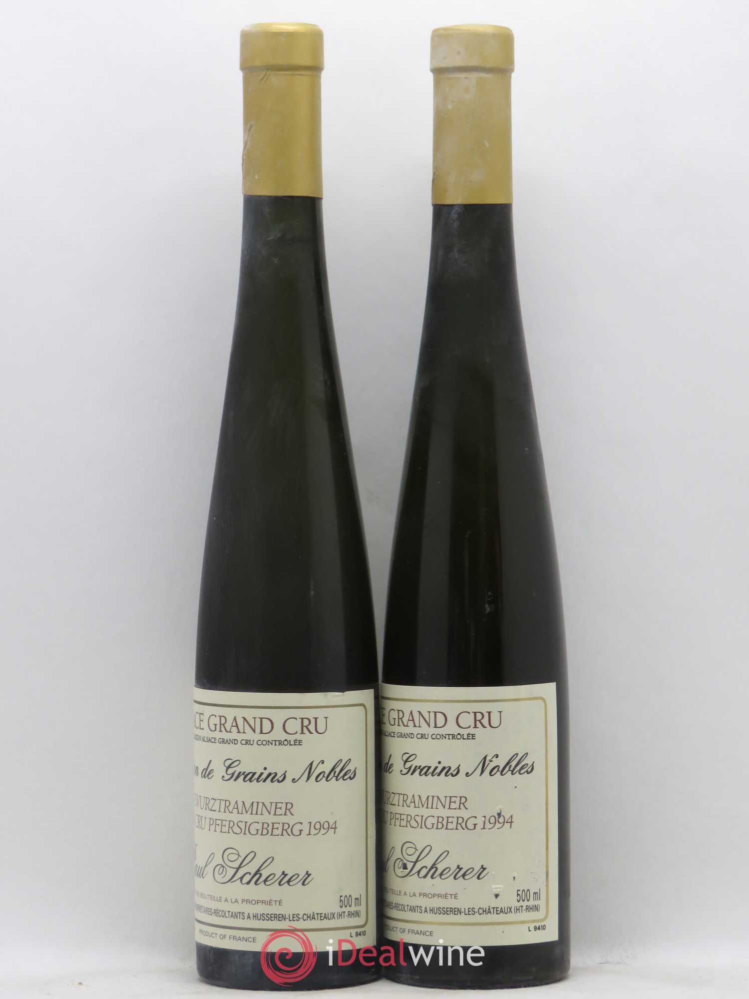 Gewurztraminer Sélection de Grains Nobles 1994 - Lotto di 2 bottiglie - 1