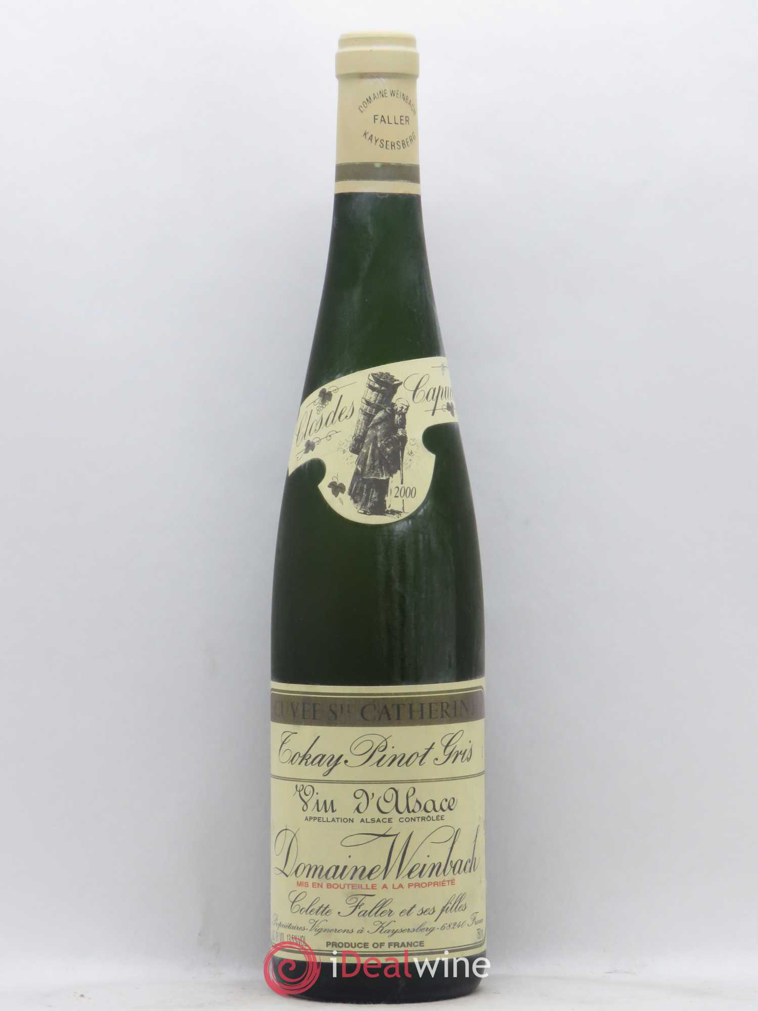 Alsace Pinot Gris Cuvée Sainte Catherine Weinbach (Domaine) 2000 - Lot de 1 bouteille - 0
