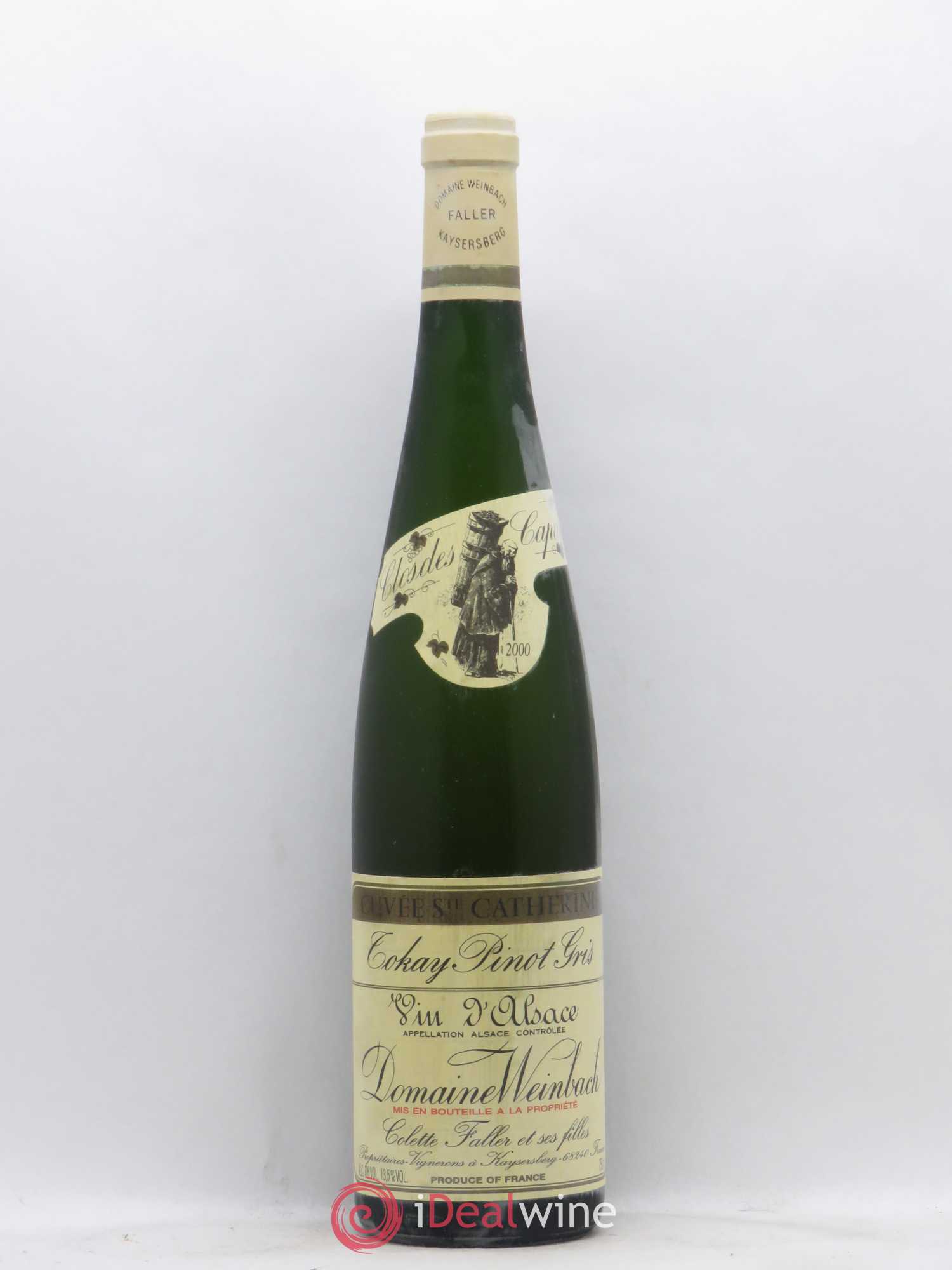 Alsace Pinot Gris Cuvée Sainte Catherine Weinbach (Domaine) 2000 - Lot de 1 bouteille - 0