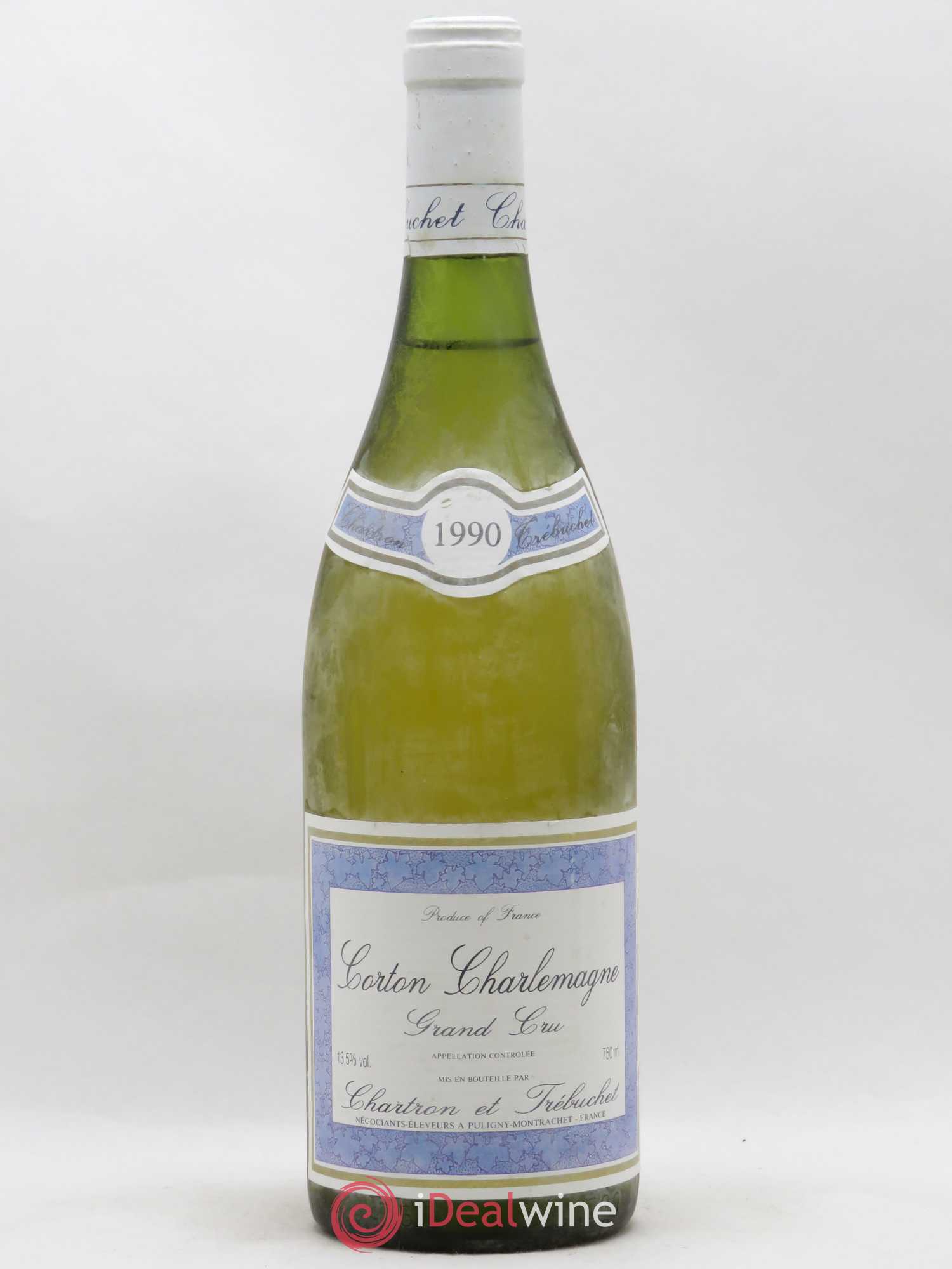 Corton-Charlemagne Grand Cru Chartron et Trebuchet 1990 - Posten von 1 Flasche - 0