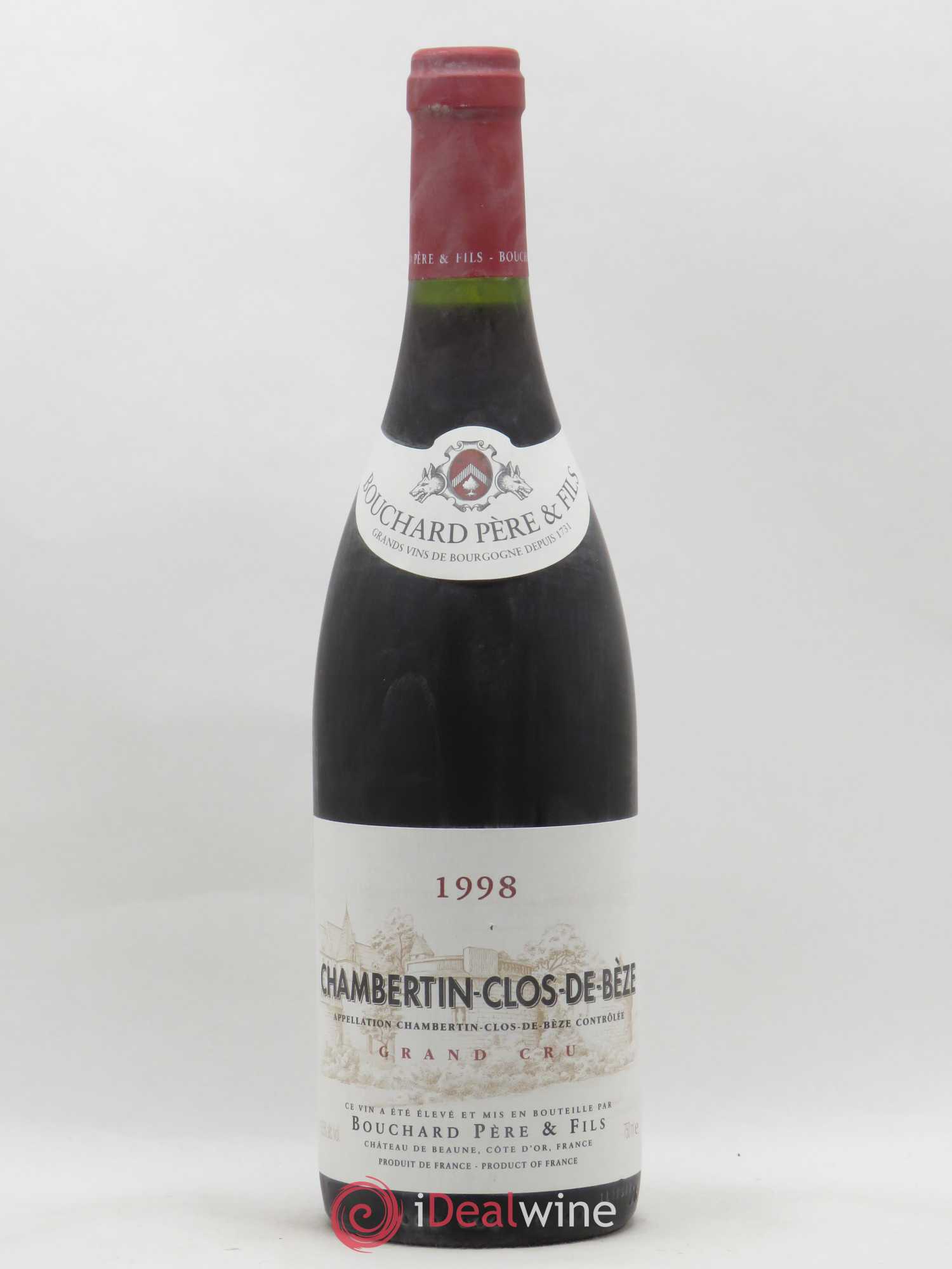 Chambertin Clos de Bèze Grand Cru Bouchard Père & Fils 1998 - Lot de 1 bouteille - 0