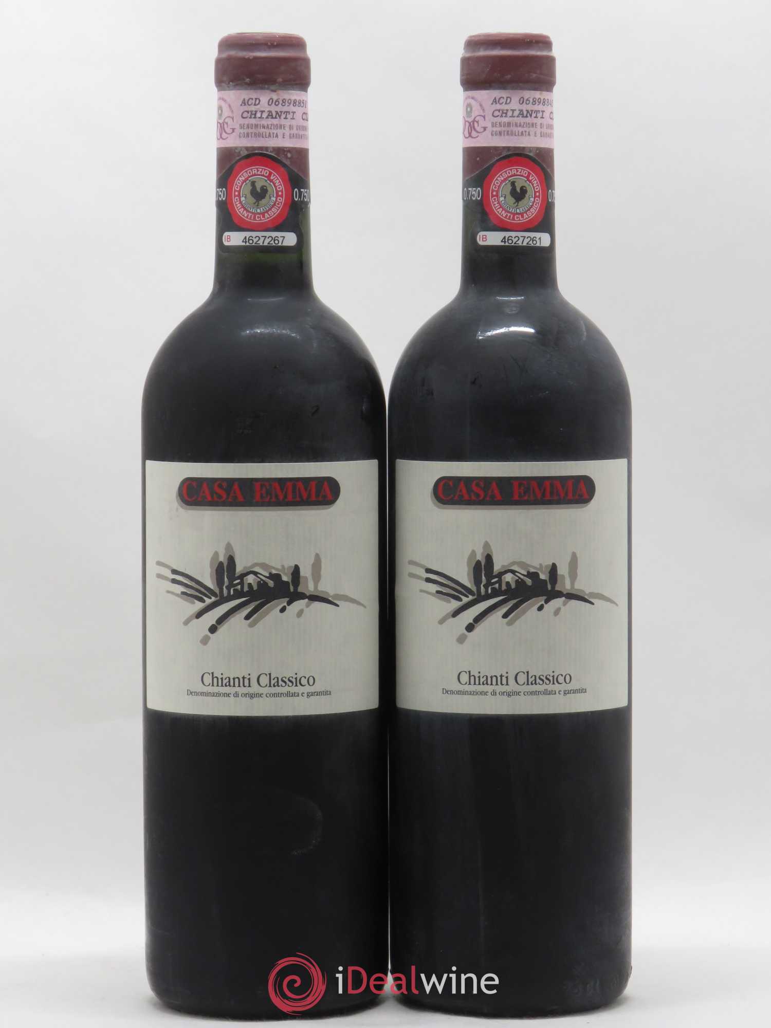 Chianti Classico DOCG Casa Emma 2003 - Posten von 2 Flaschen - 0