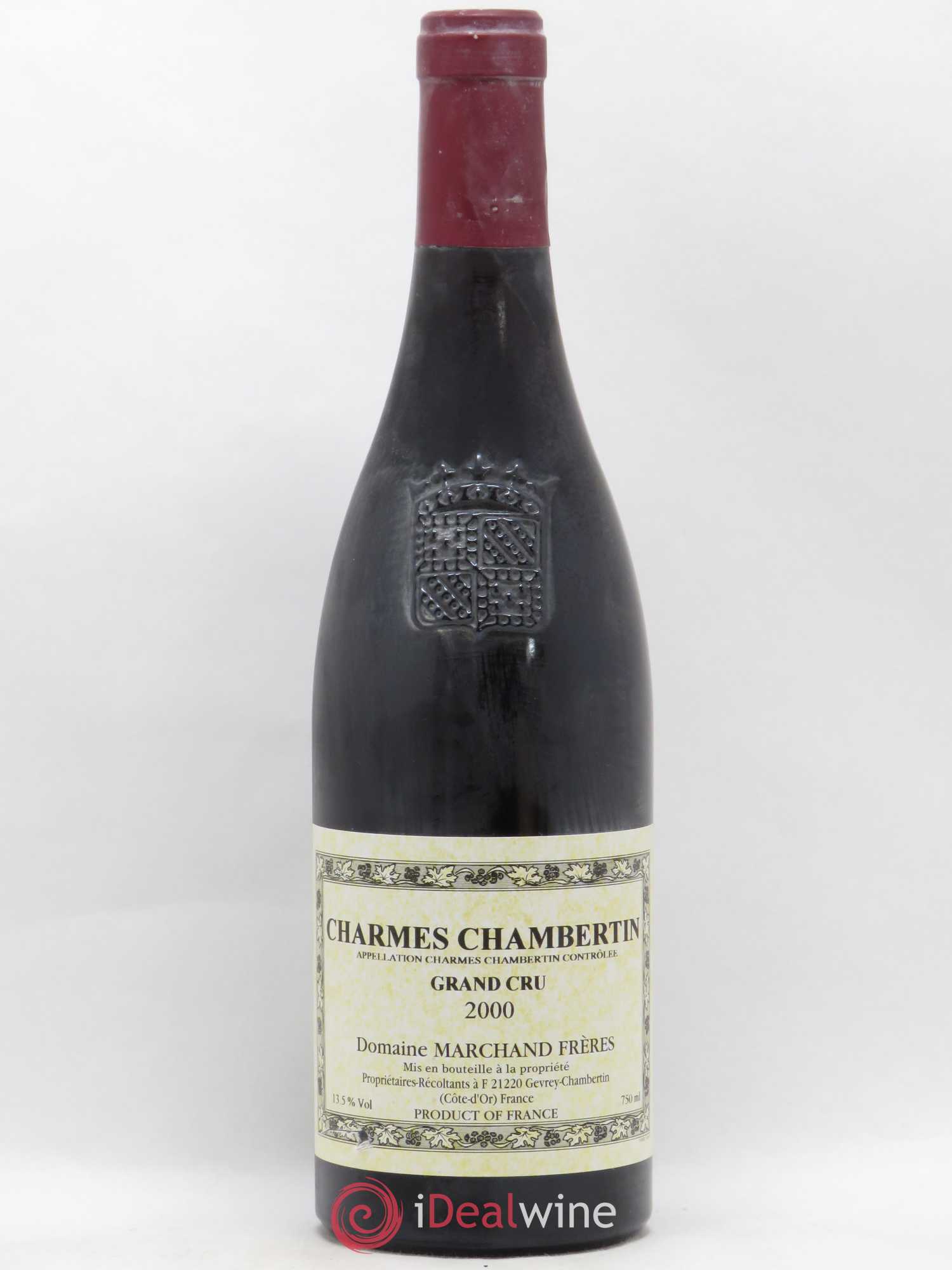 Charmes-Chambertin Grand Cru Marchand Frères 2000 - Lot de 1 bouteille - 0