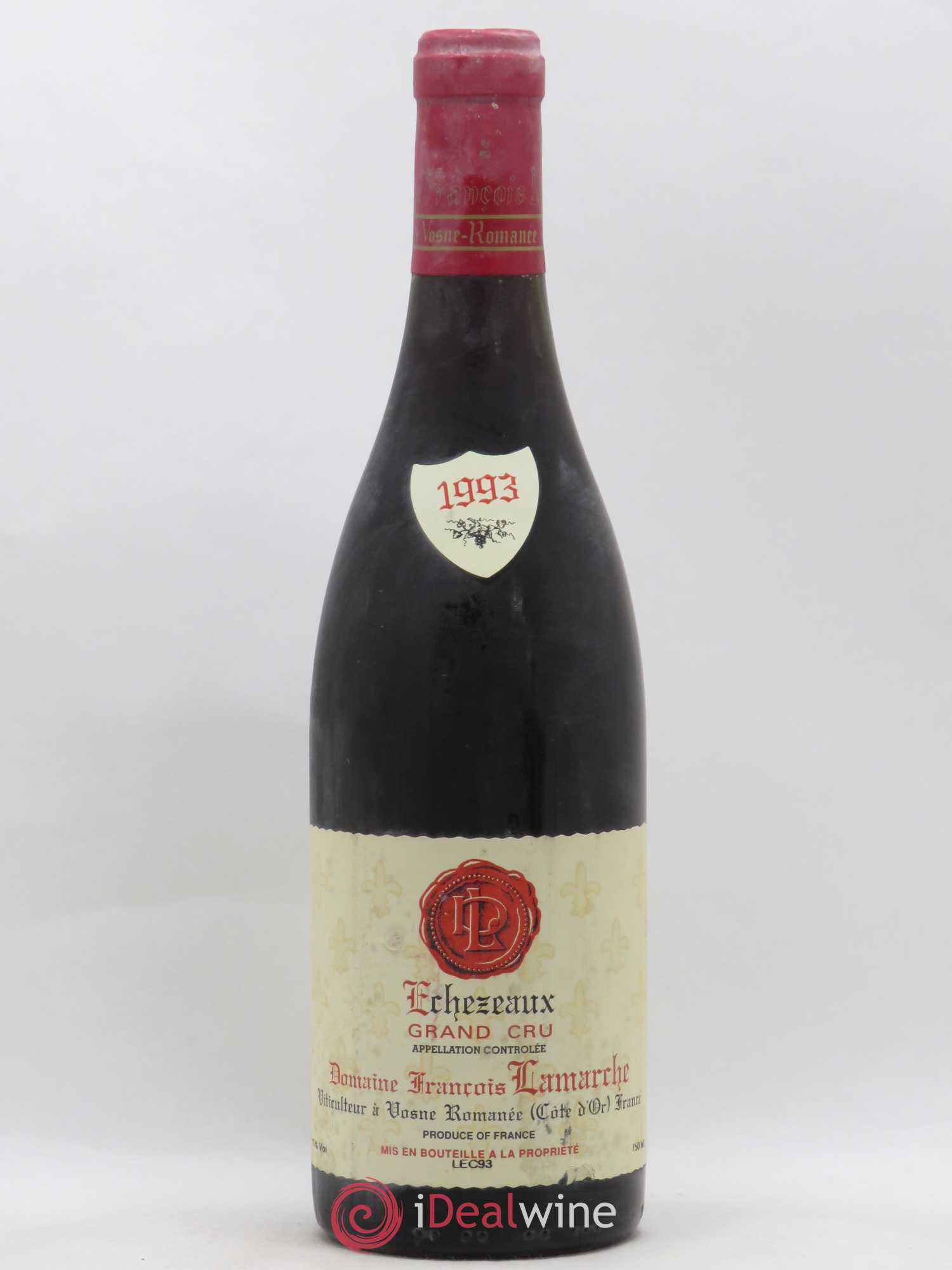 Echezeaux Grand Cru Lamarche (Domaine) 1993 - Lot de 1 bouteille - 0