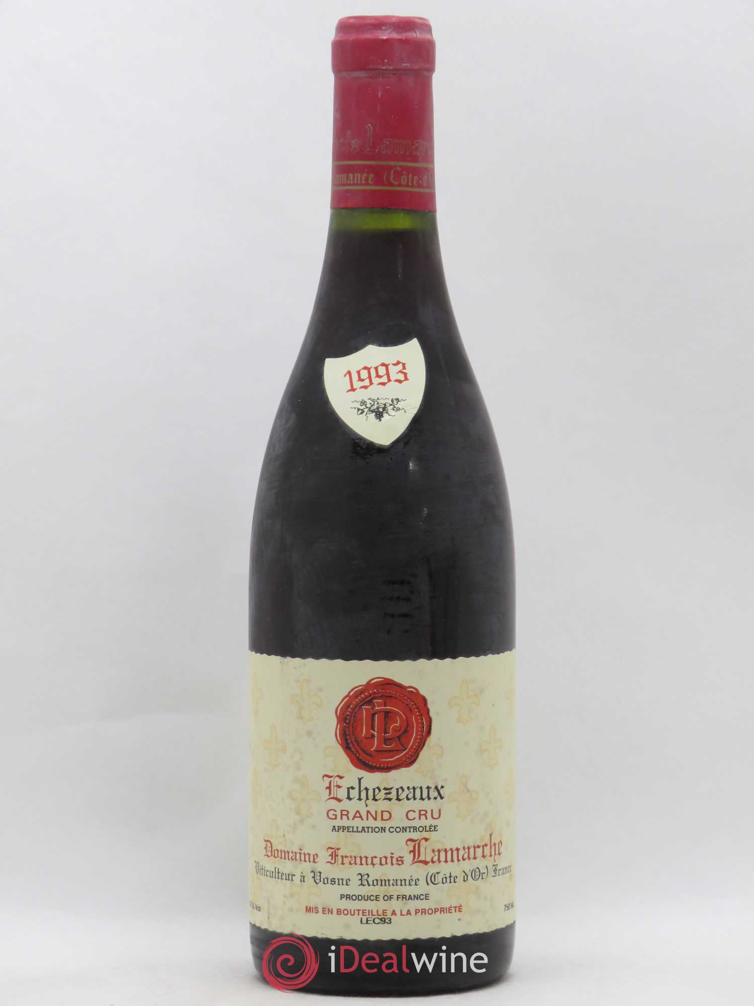 Echezeaux Grand Cru Lamarche (Domaine) 1993 - Lot de 1 bouteille - 0