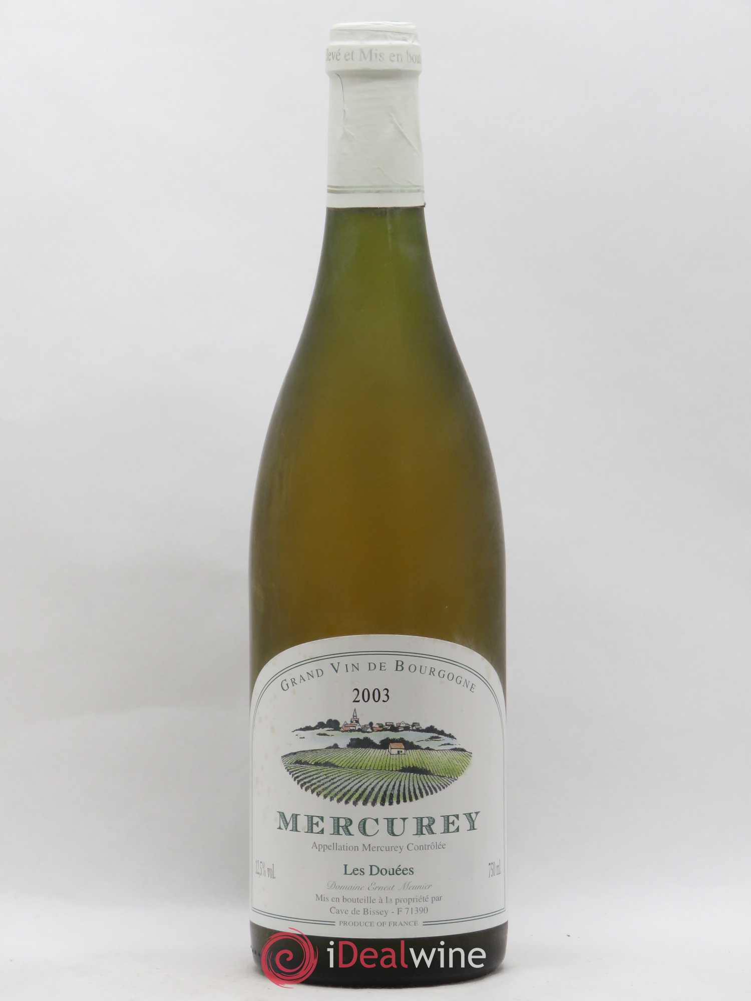 Mercurey Les Douees Caves de Bissey (sans prix de réserve) 2003 - Posten von 1 Flasche - 0