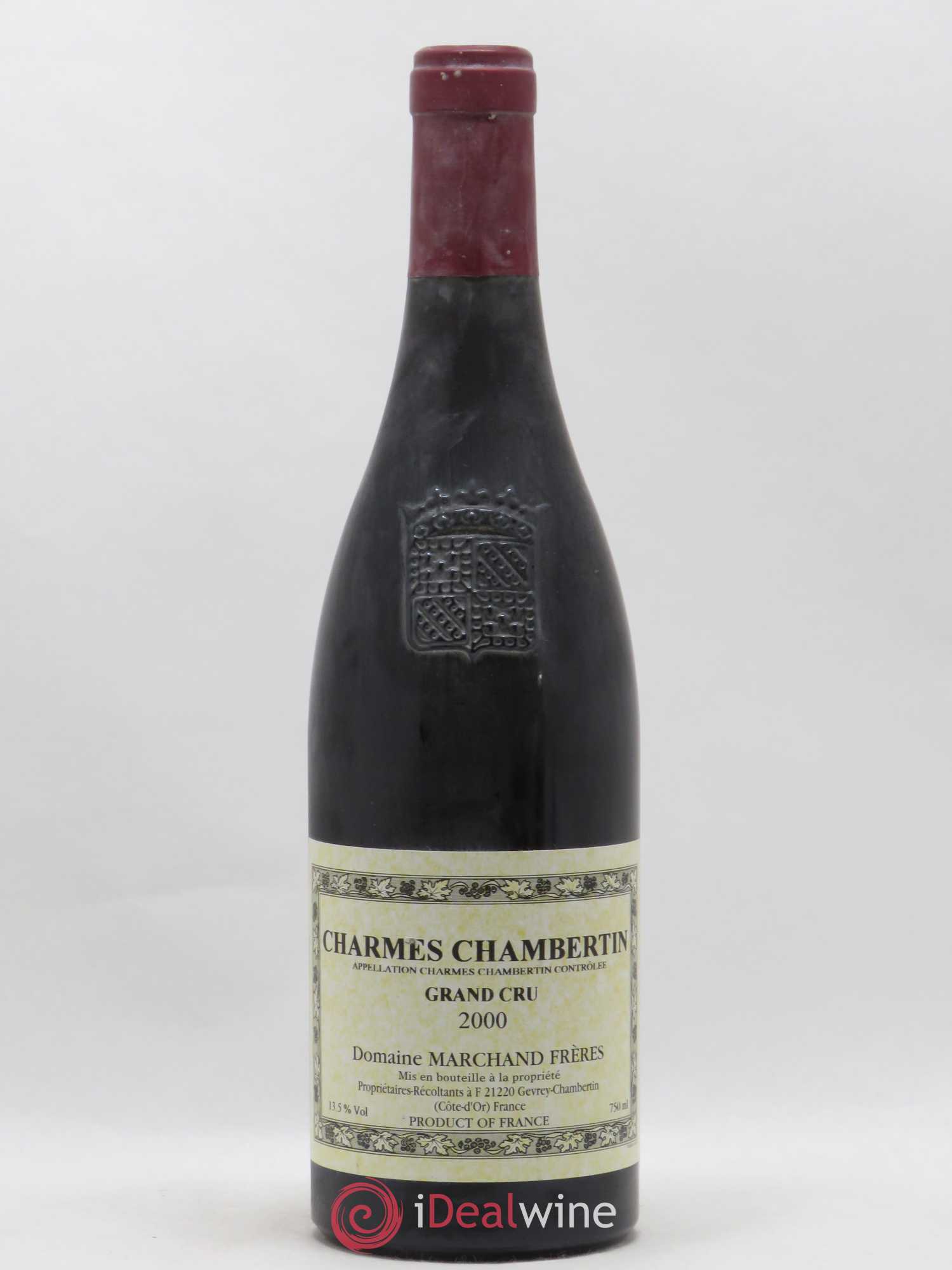 Charmes-Chambertin Grand Cru Marchand Frères 2000 - Lot de 1 bouteille - 0