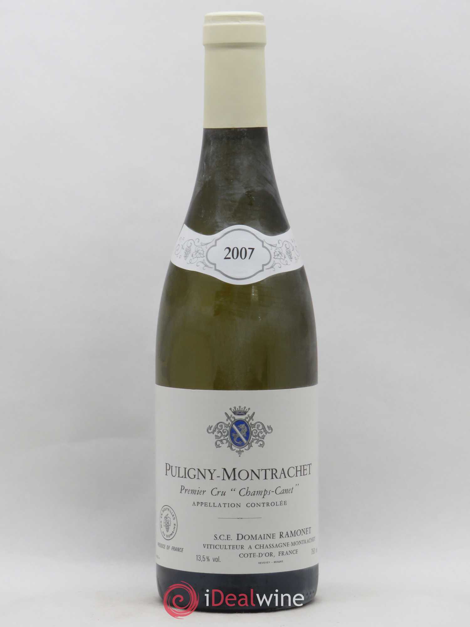 Puligny-Montrachet 1er Cru Champs Canet Ramonet (Domaine) 2007 - Lot de 1 bouteille - 0
