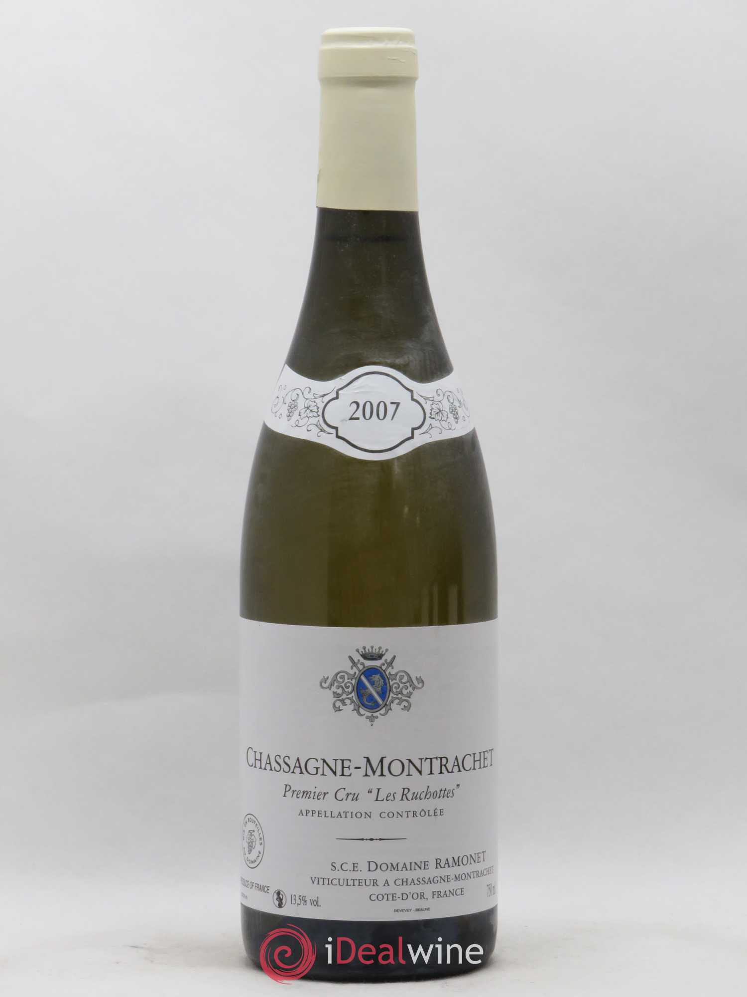 Chassagne-Montrachet 1er Cru Les Ruchottes Ramonet (Domaine) 2007 - Lot de 1 bouteille - 0