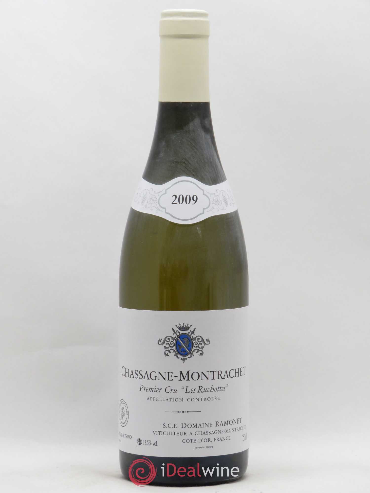 Chassagne-Montrachet 1er Cru Les Ruchottes Ramonet (Domaine) 2009 - Lot de 1 bouteille - 0
