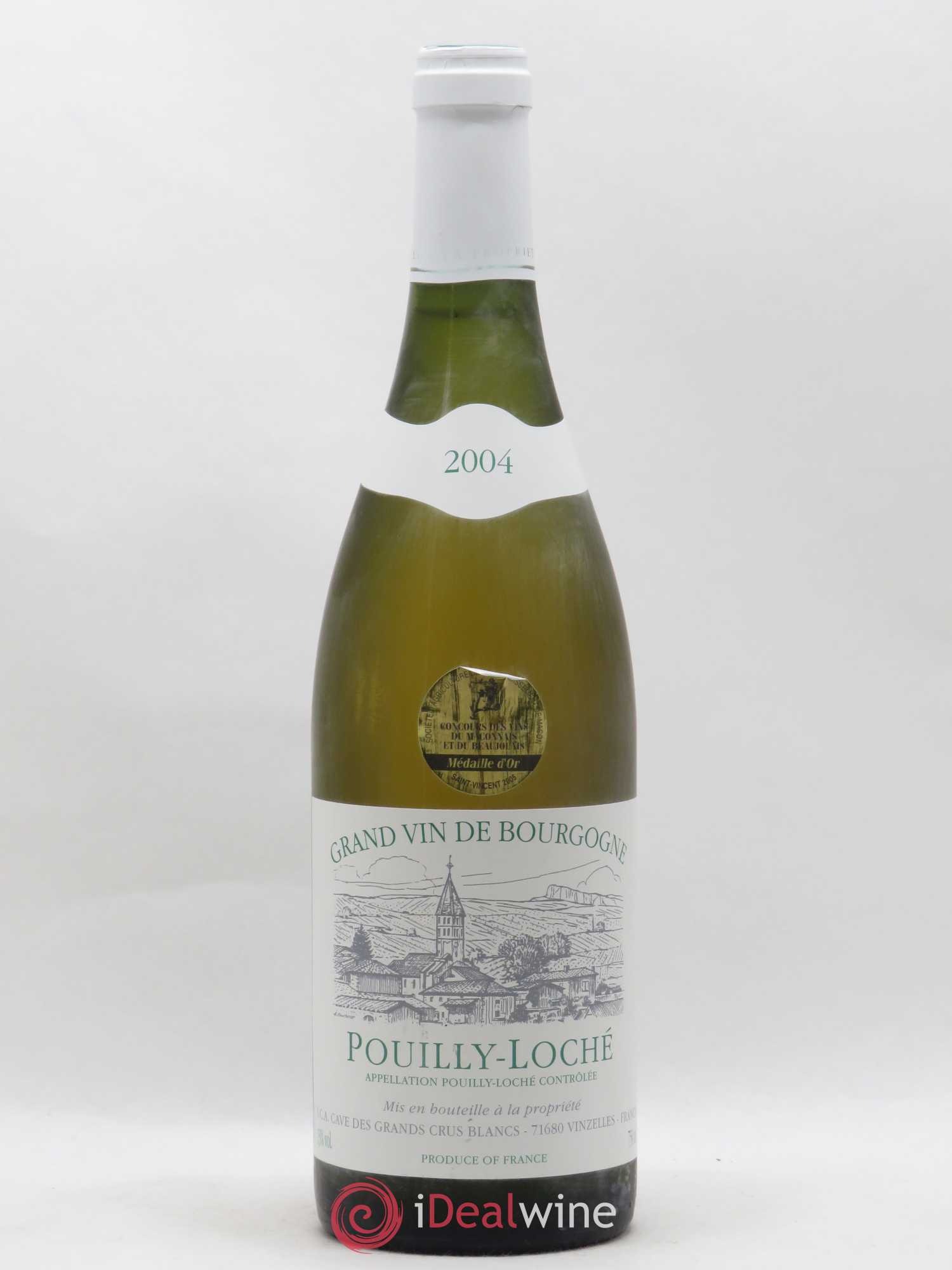 Pouilly-Loché Cave des Grands Crus Blancs 2004 - Posten von 1 Flasche - 0