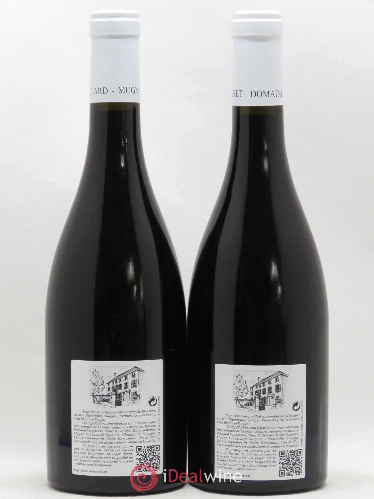 Clos de Vougeot Grand Cru Mongeard-Mugneret (Domaine) 2005 - Lot de 2 bouteilles - 1