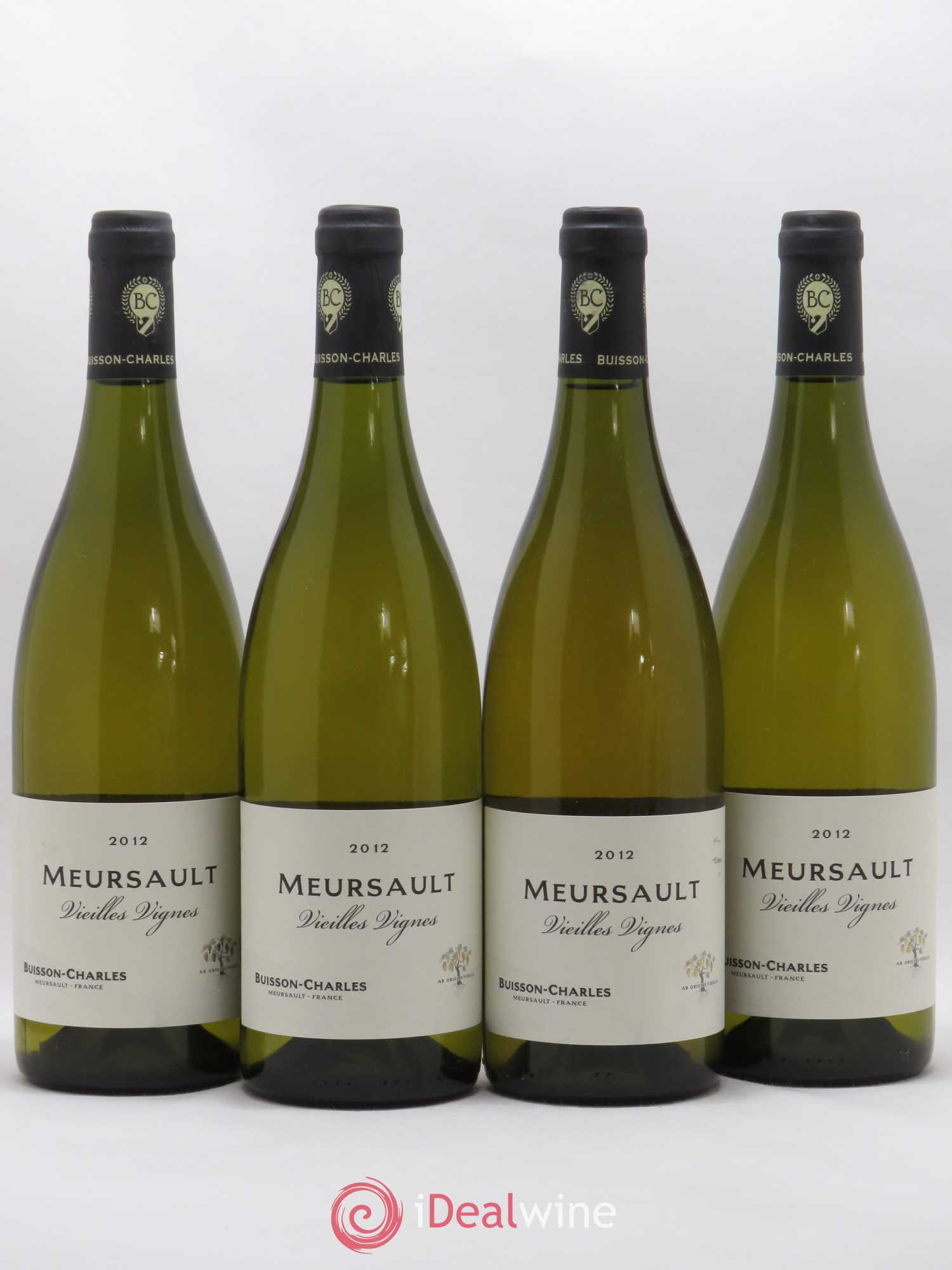 Meursault Vieilles Vignes Buisson-Charles (Domaine) 2012 - Lot de 4 bouteilles - 0
