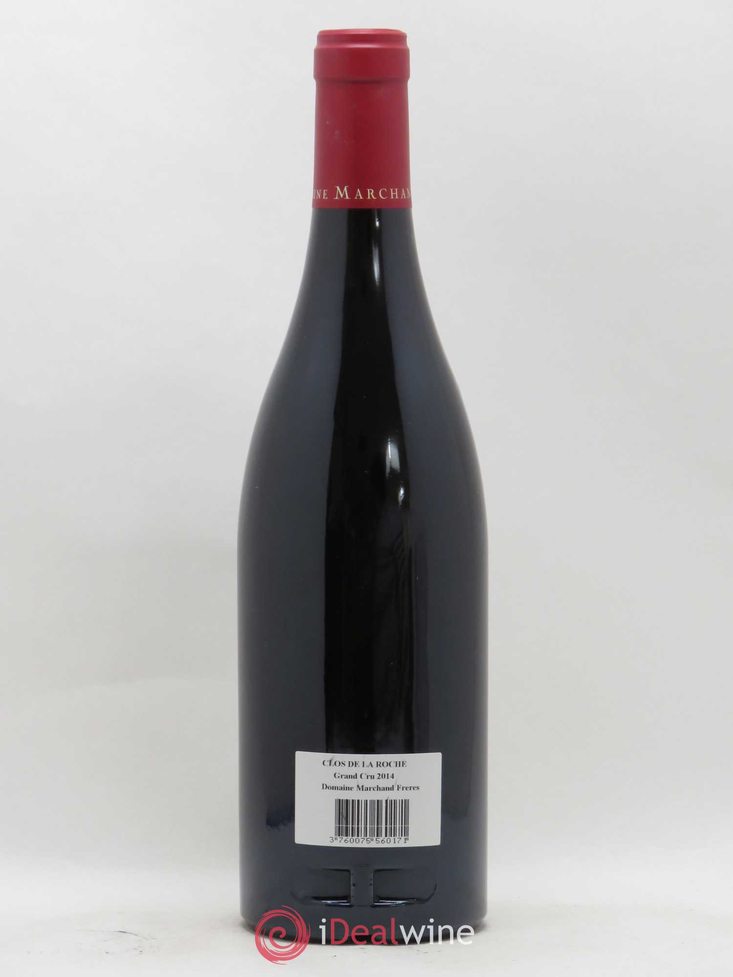 Clos de la Roche Grand Cru Domaine Marchand Frères 2014 - Posten von 1 Flasche - 1