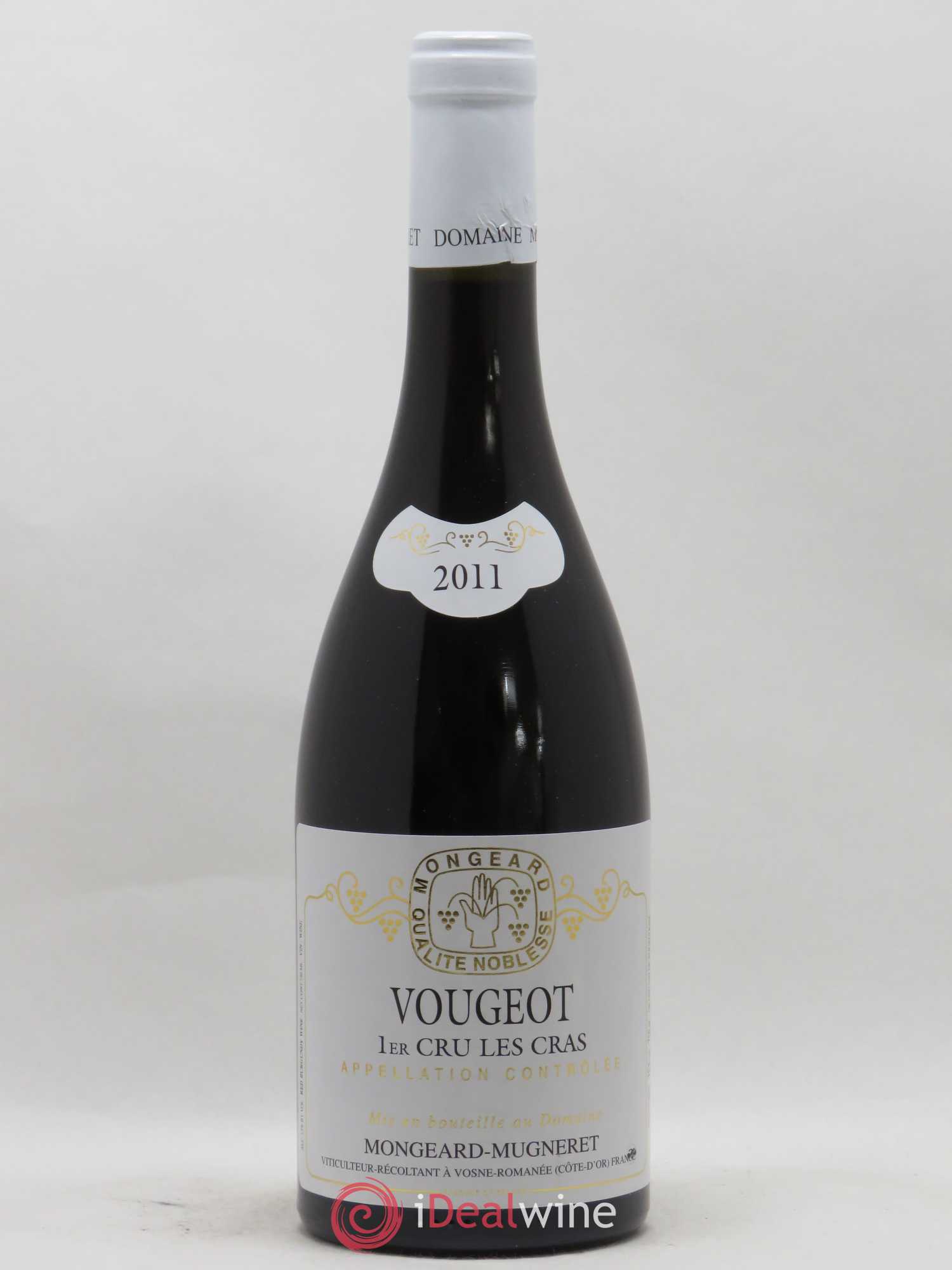 Vougeot 1er Cru Les Cras Mongeard-Mugneret (Domaine) 2011 - Lot de 1 bouteille - 0