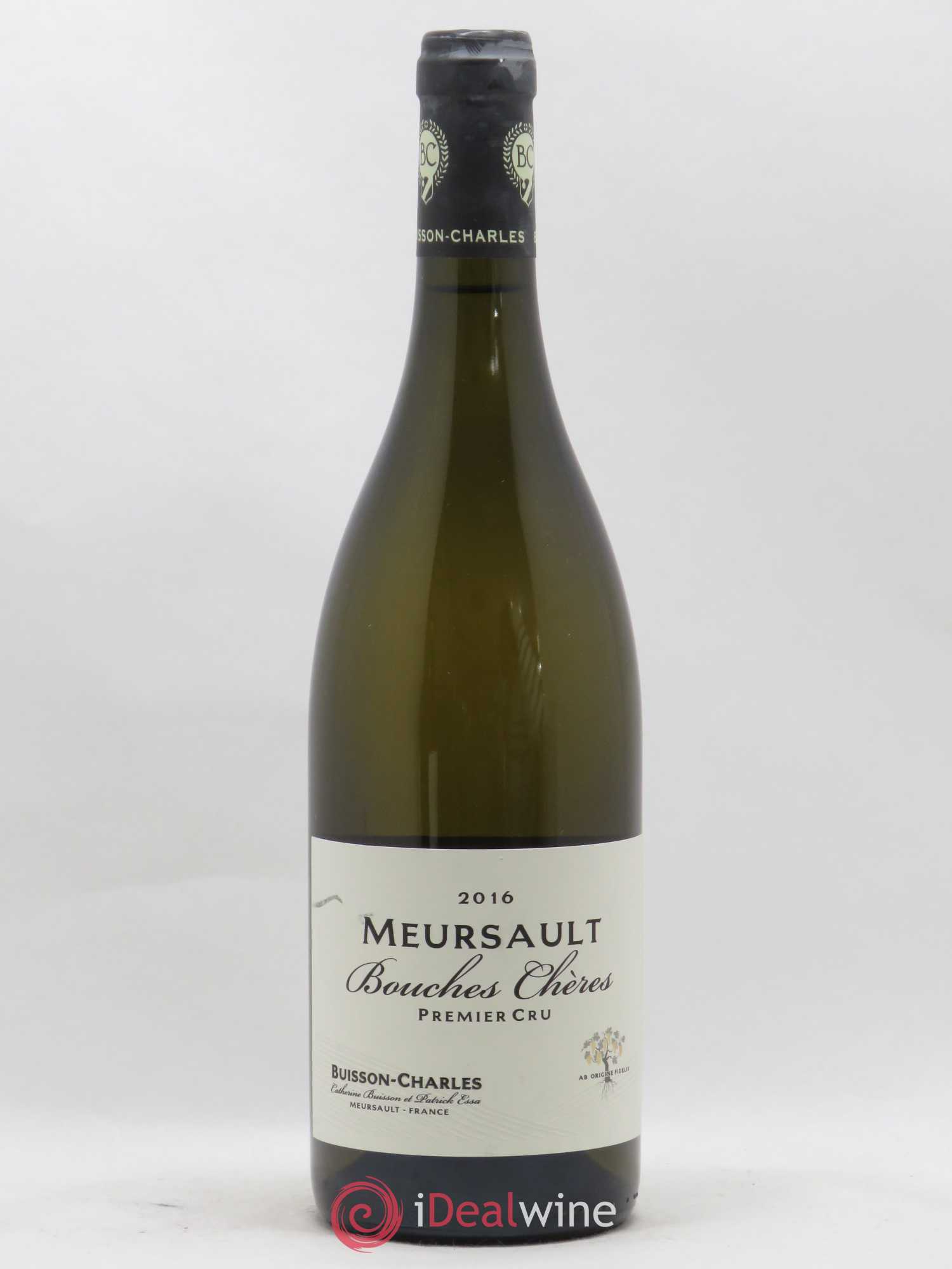 Meursault 1er Cru Bouches Chères Buisson-Charles (Domaine) 2016 - Lot de 1 bouteille - 0