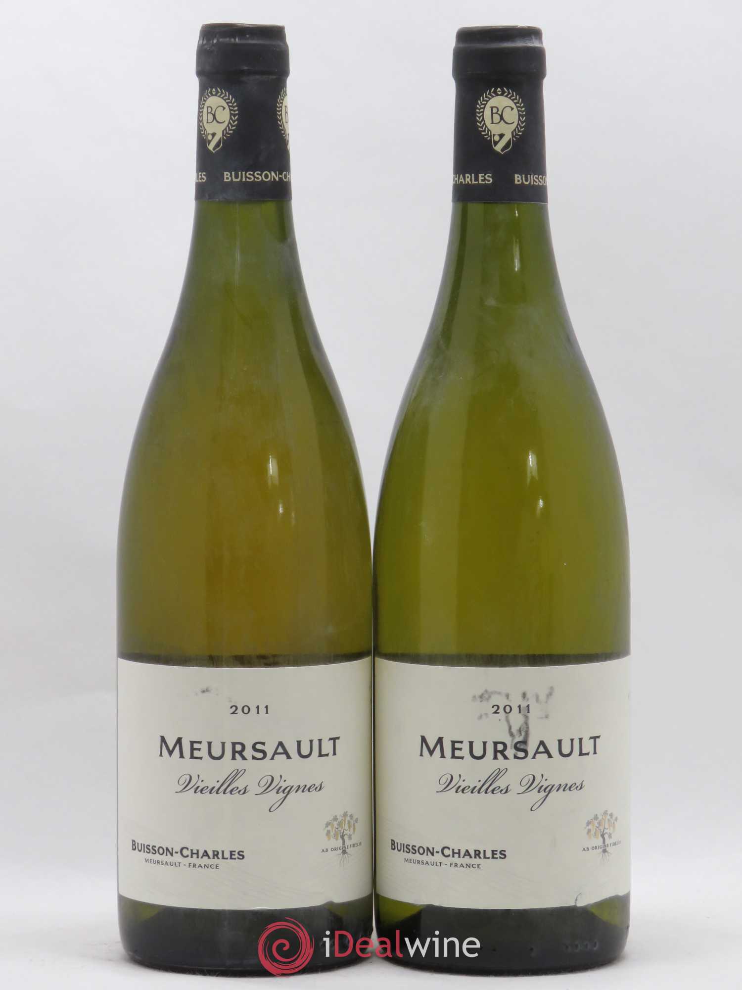 Meursault Vieilles Vignes Buisson-Charles (Domaine) 2011 - Lot de 2 bouteilles - 0