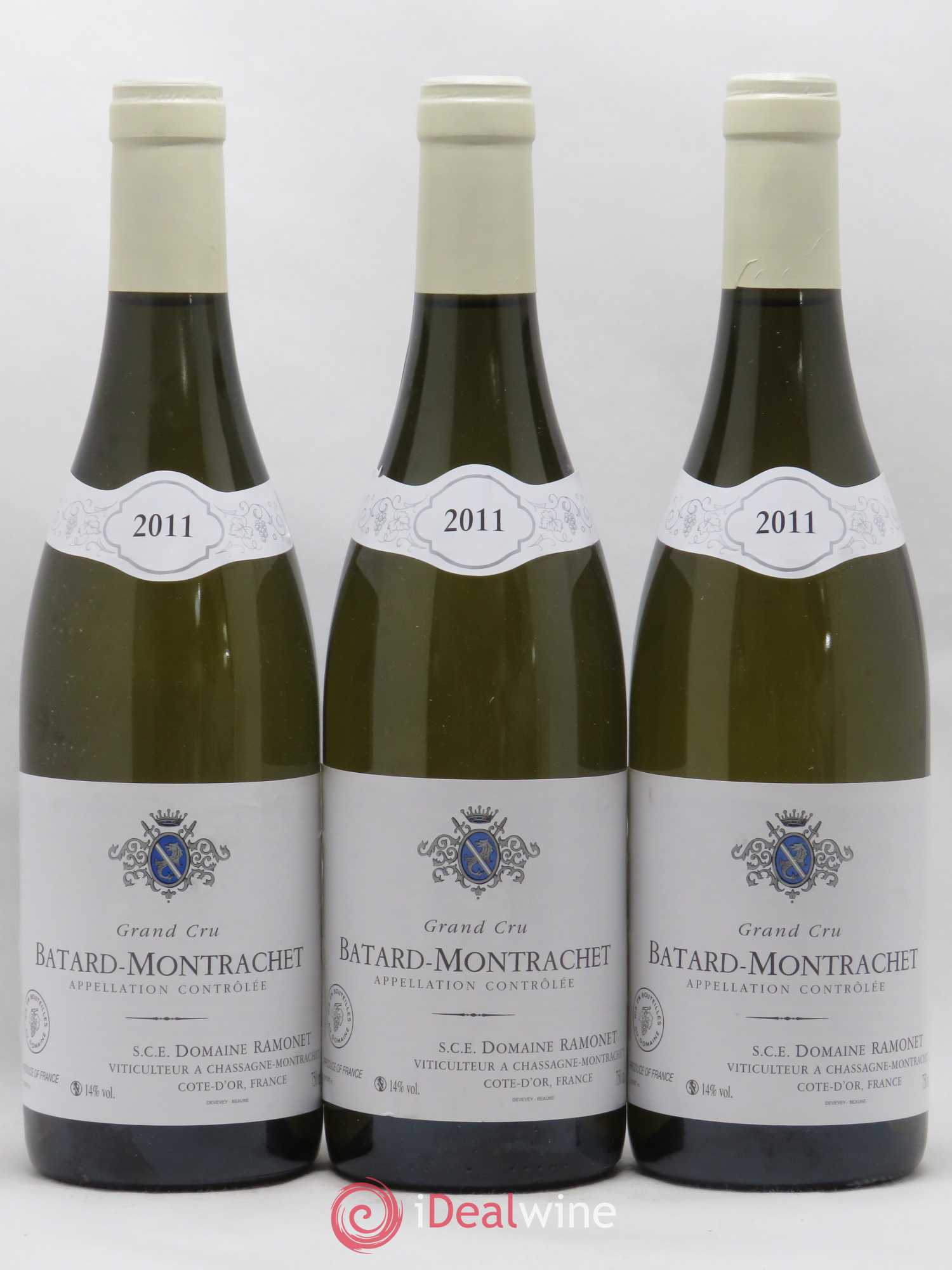 Bâtard-Montrachet Grand Cru Ramonet (Domaine) 2011 - Lot de 3 bouteilles - 0