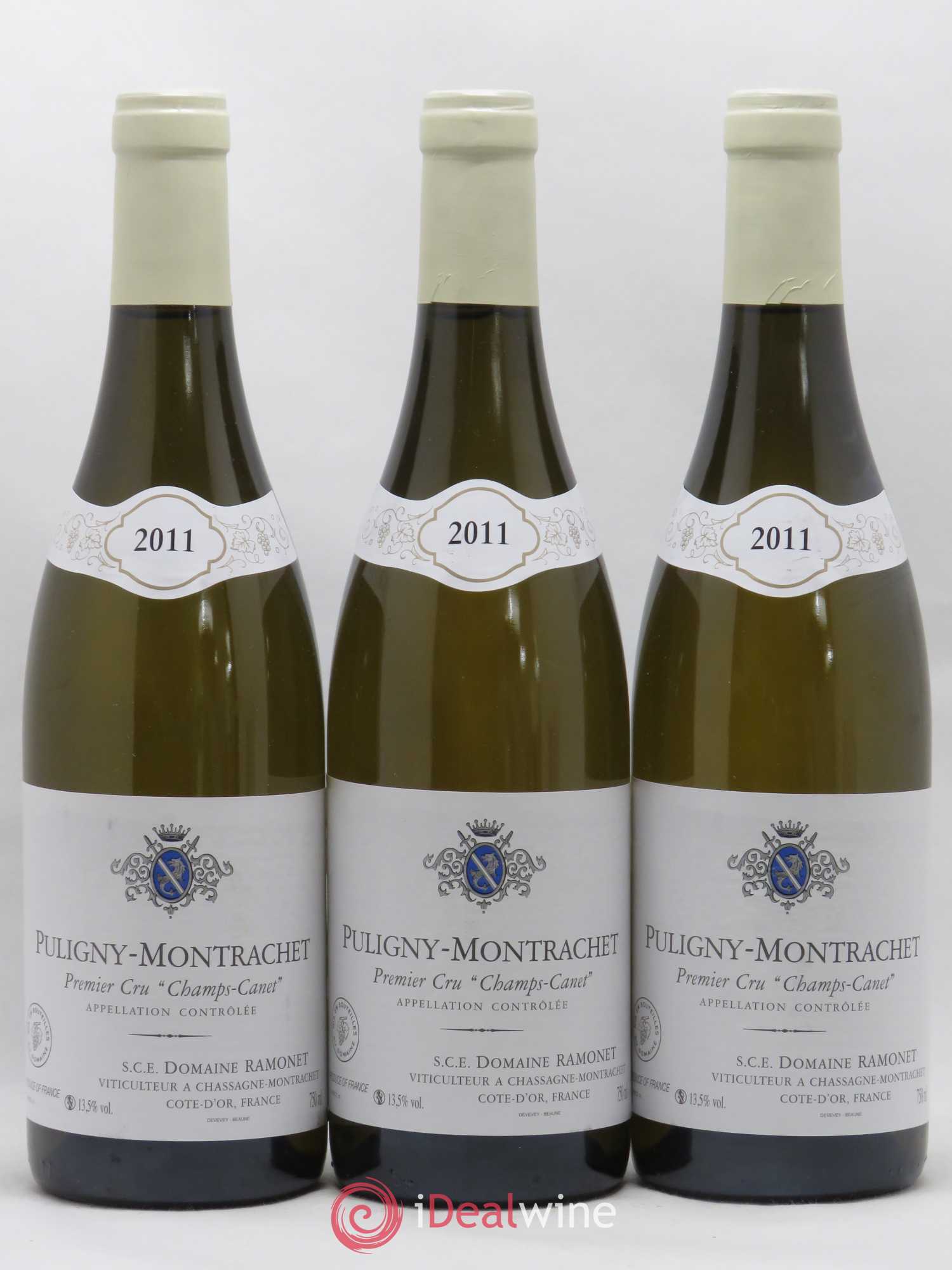 Puligny-Montrachet 1er Cru Champs Canet Ramonet (Domaine) 2011 - Lot de 3 bouteilles - 0
