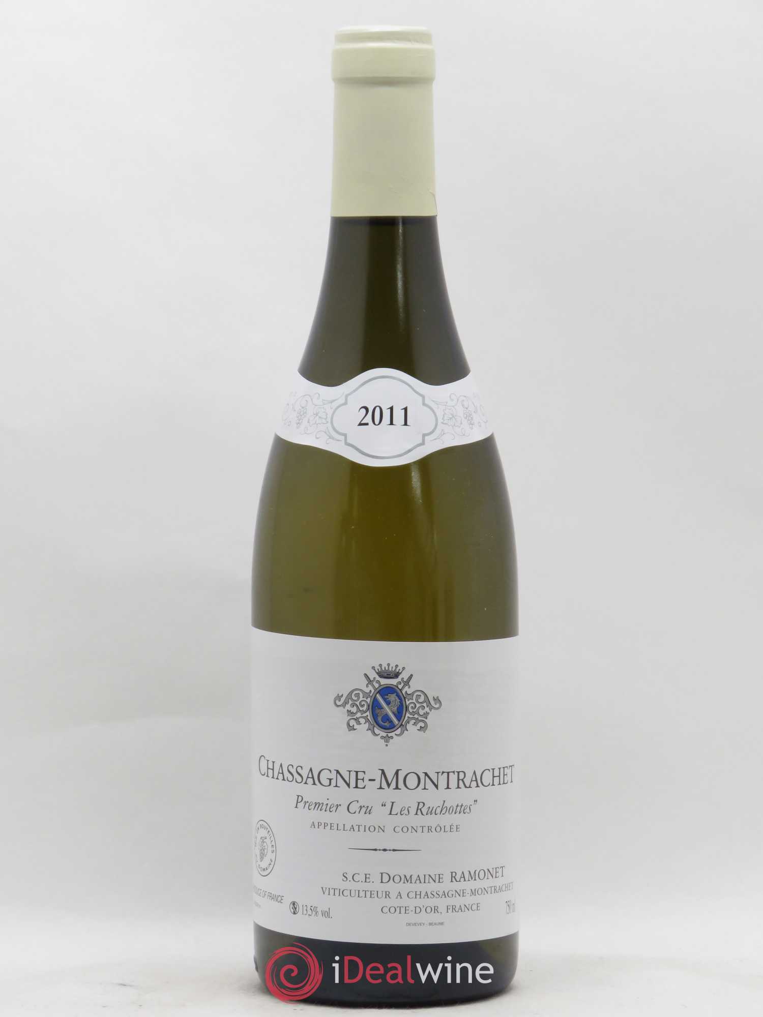 Chassagne-Montrachet 1er Cru Les Ruchottes Ramonet (Domaine) 2011 - Lot de 1 bouteille - 0