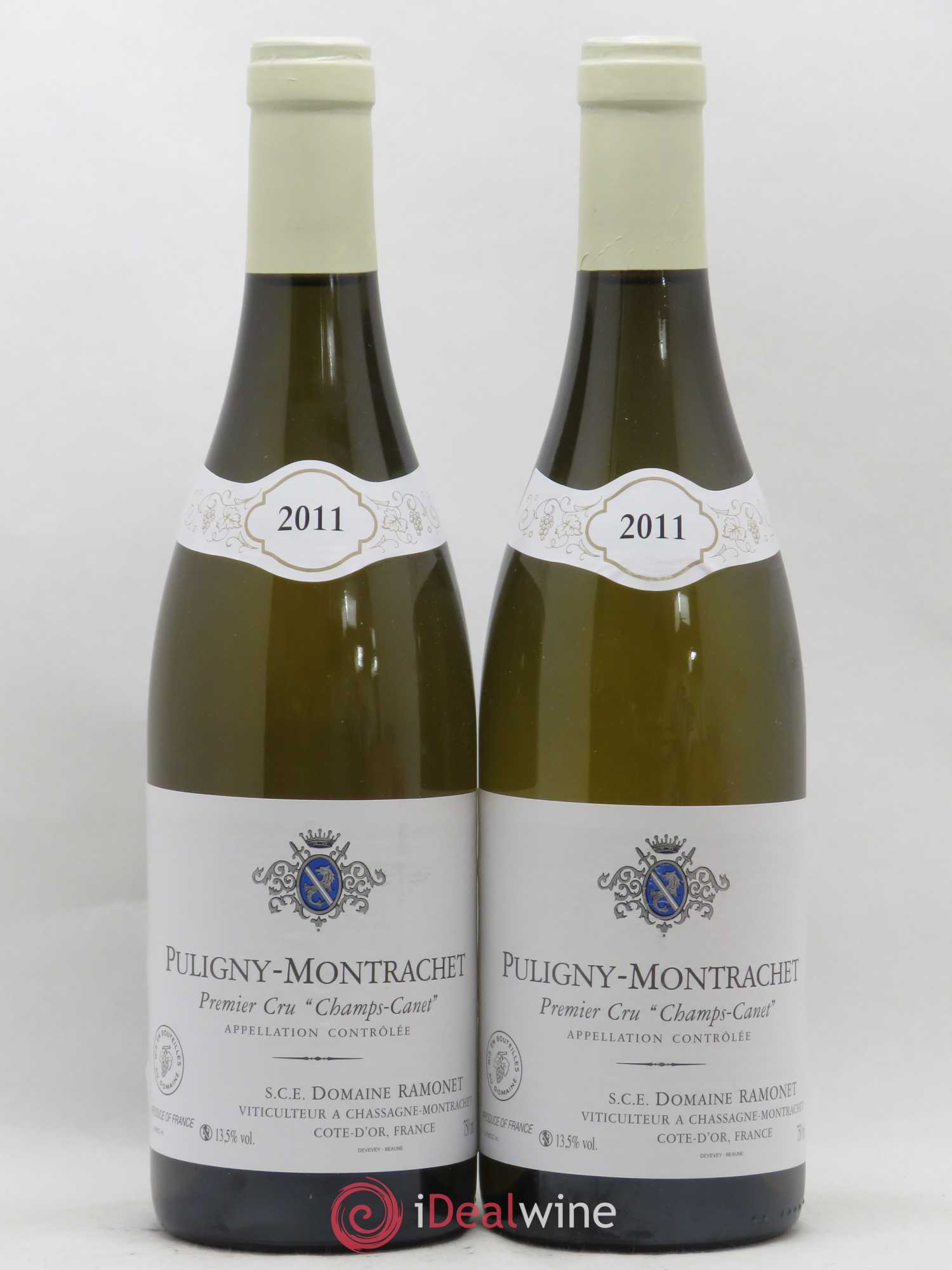 Puligny-Montrachet 1er Cru Champs Canet Ramonet (Domaine) 2011 - Lot de 2 bouteilles - 0