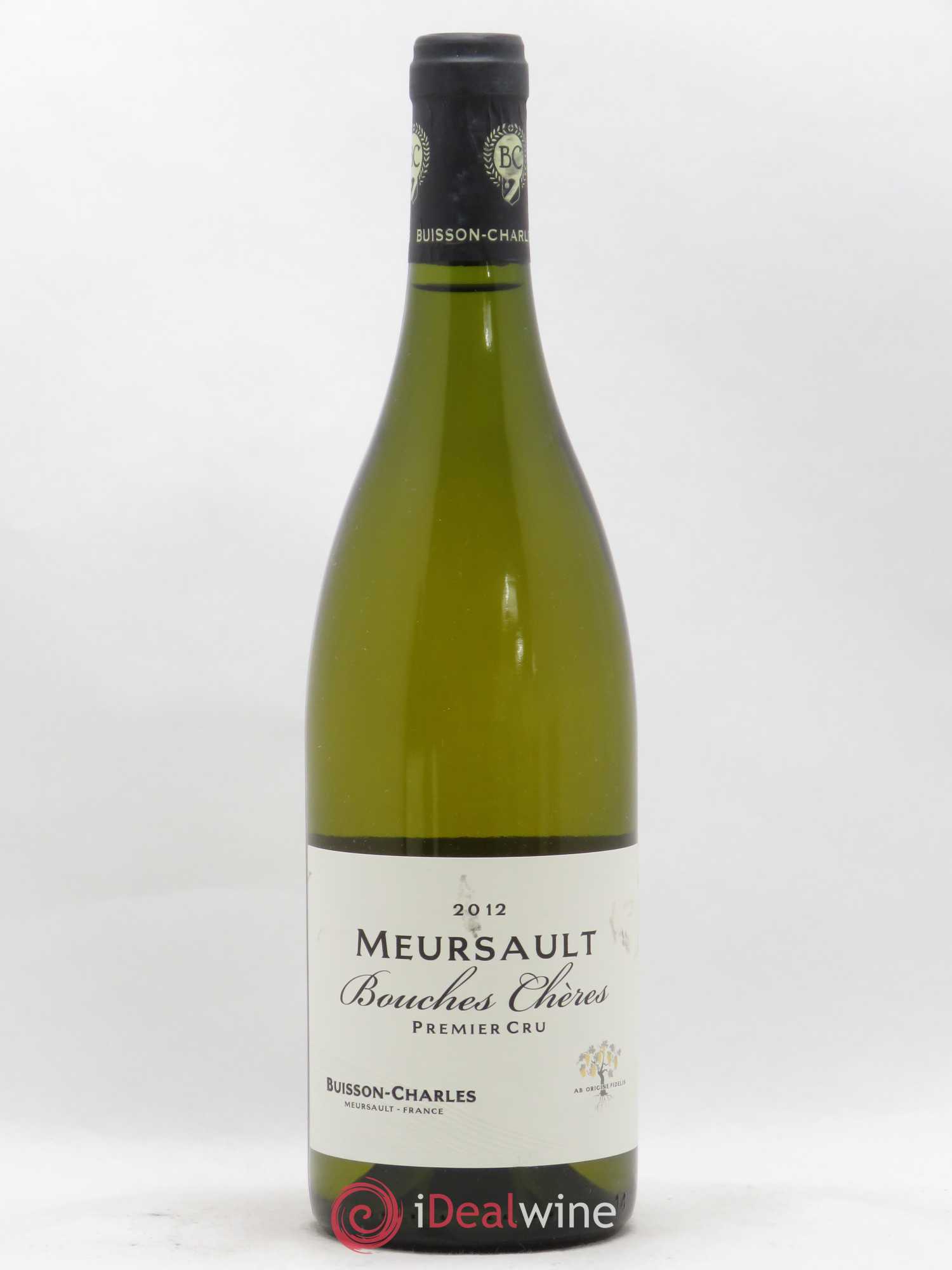 Meursault 1er Cru Bouches Chères Buisson-Charles (Domaine) 2012 - Lot de 1 bouteille - 0