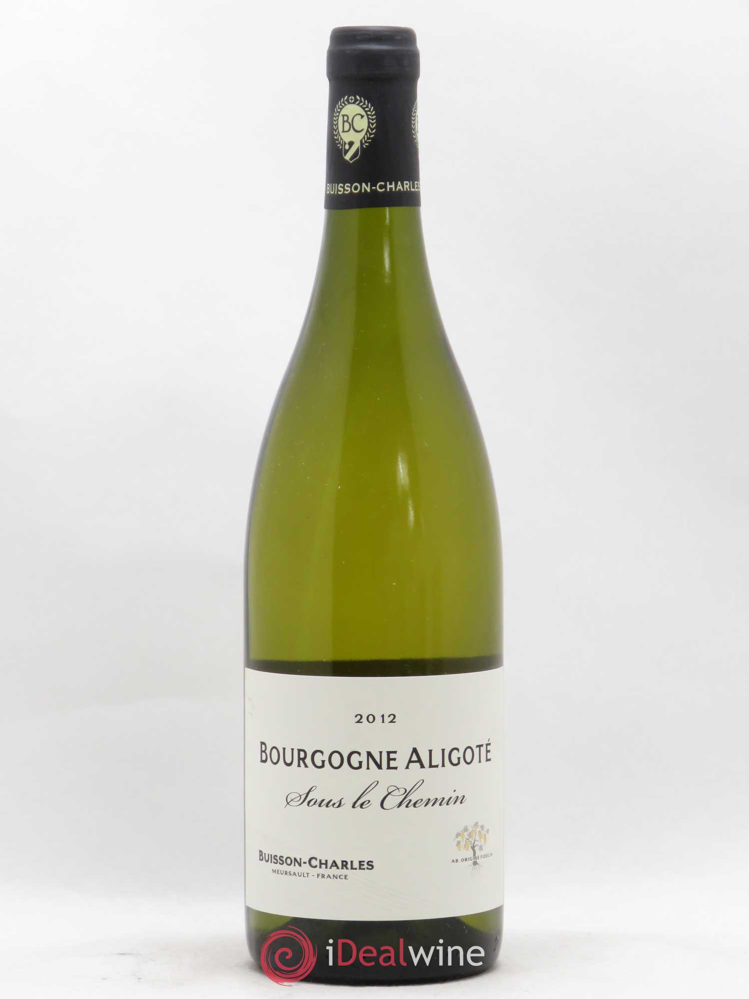 Bourgogne Aligoté Sous Le Chemin Buisson-Charles 2012 - Posten von 1 Flasche - 0