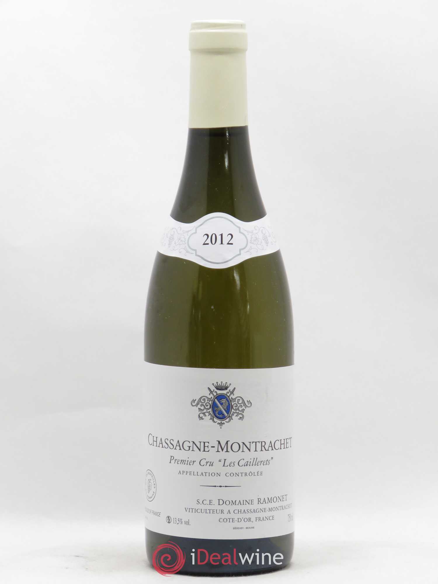 Chassagne-Montrachet 1er Cru Les Caillerets Ramonet (Domaine) 2012 - Posten von 1 Flasche - 0